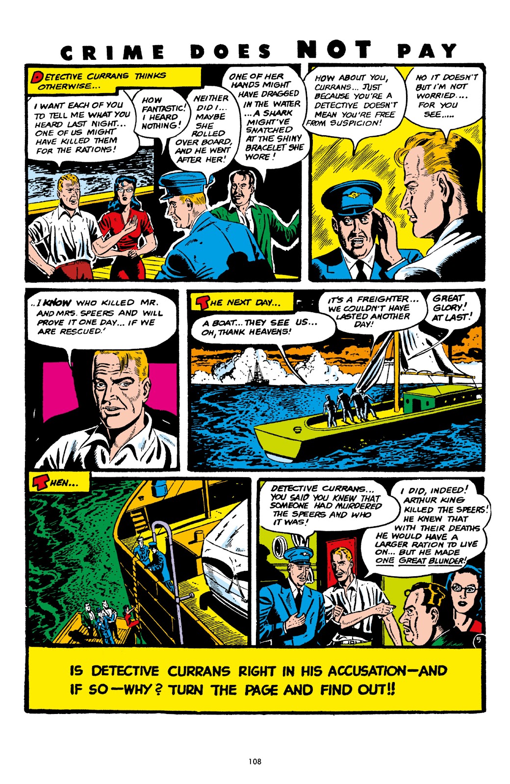 Read online Crime Does Not Pay Archives comic -  Issue # TPB 6 (Part 2) - 10
