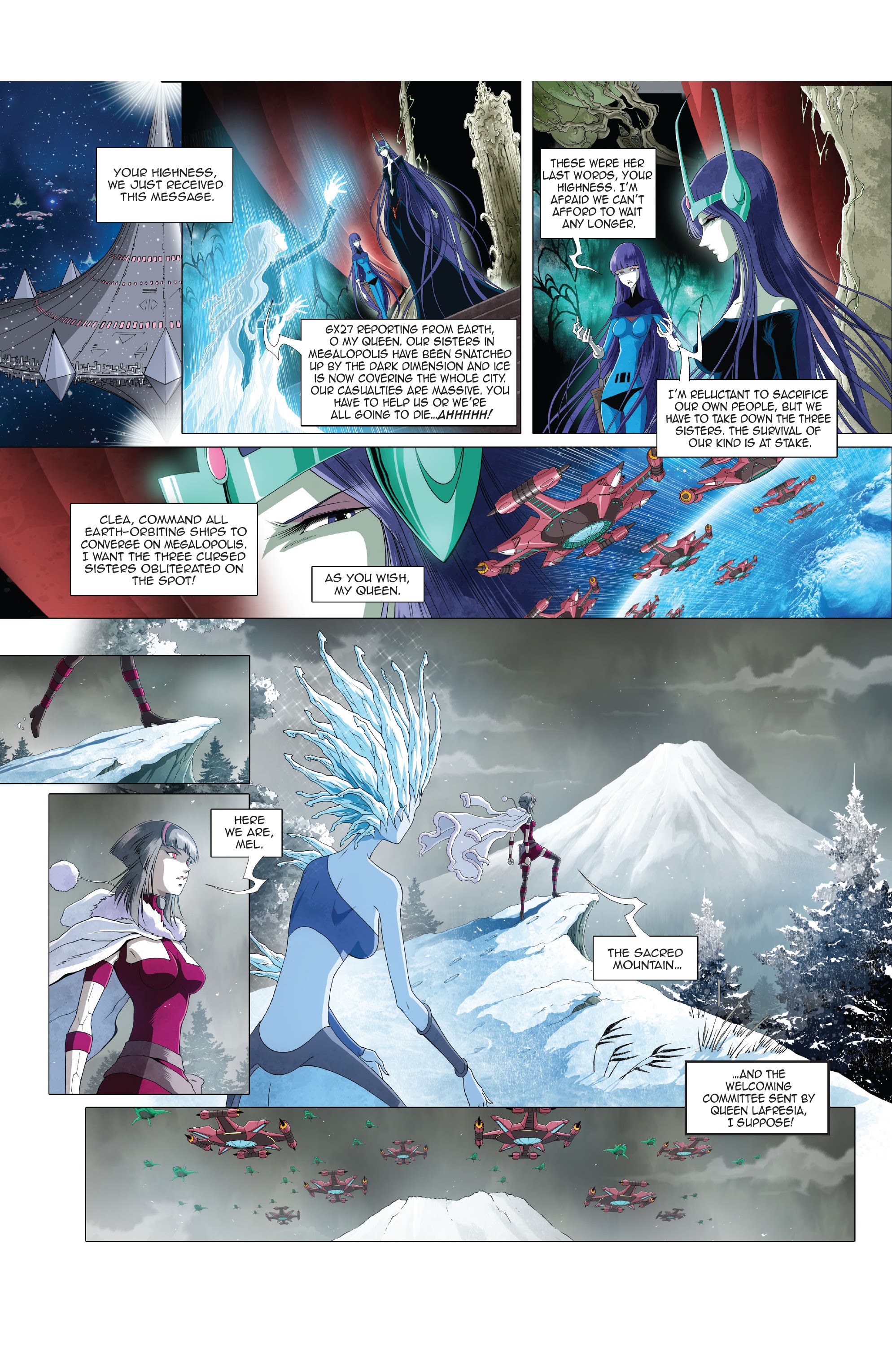 Read online Space Pirate Captain Harlock comic -  Issue #4 - 15