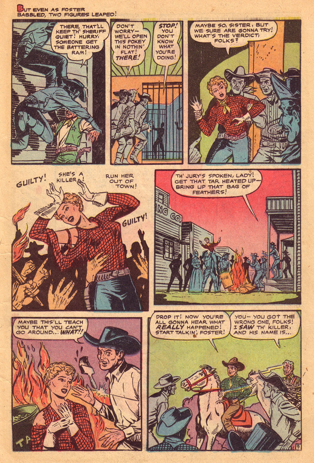 Read online Cowgirl Romances (1950) comic -  Issue #4 - 11
