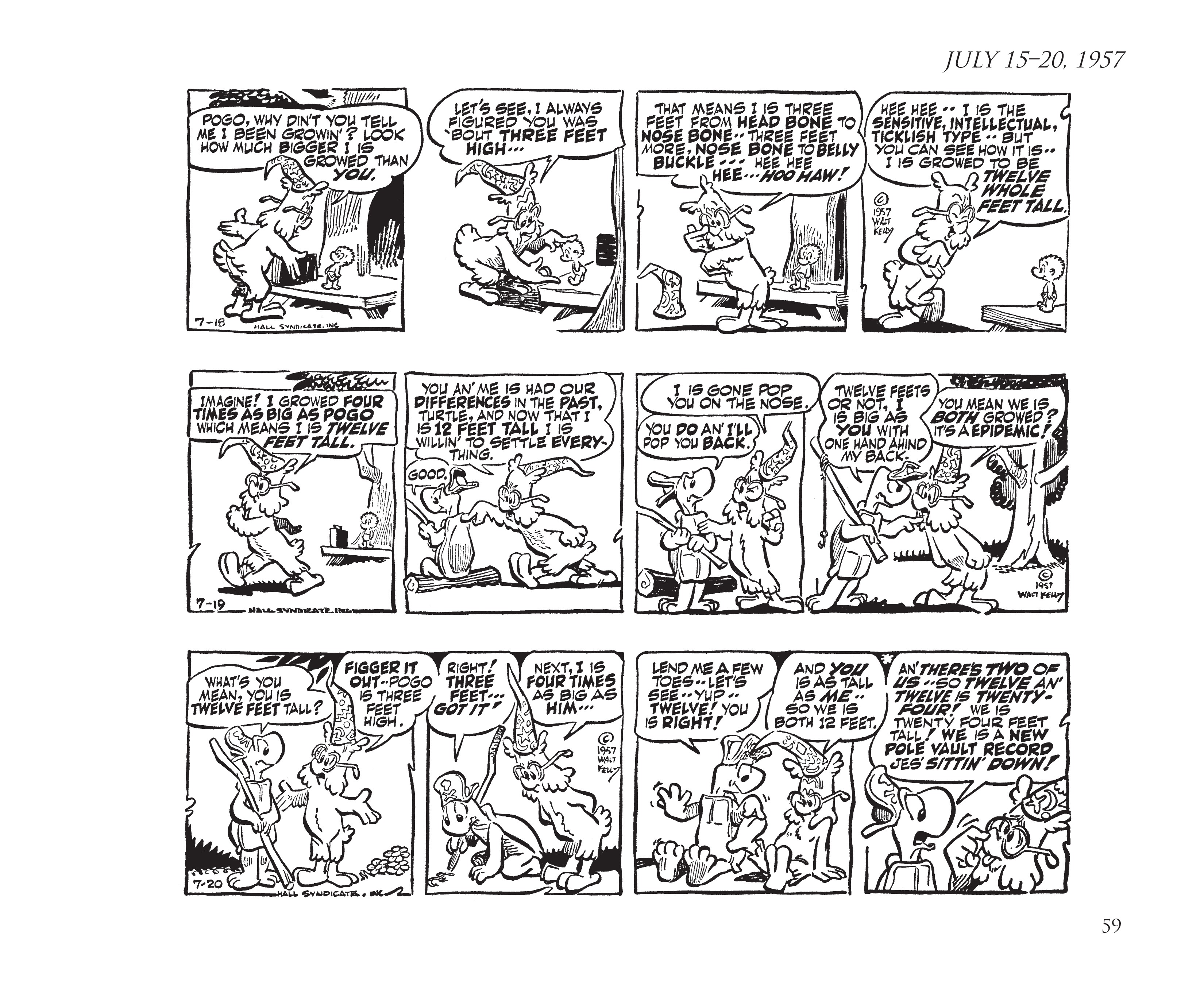 Read online Pogo by Walt Kelly: The Complete Syndicated Comic Strips comic -  Issue # TPB 5 (Part 1) - 68