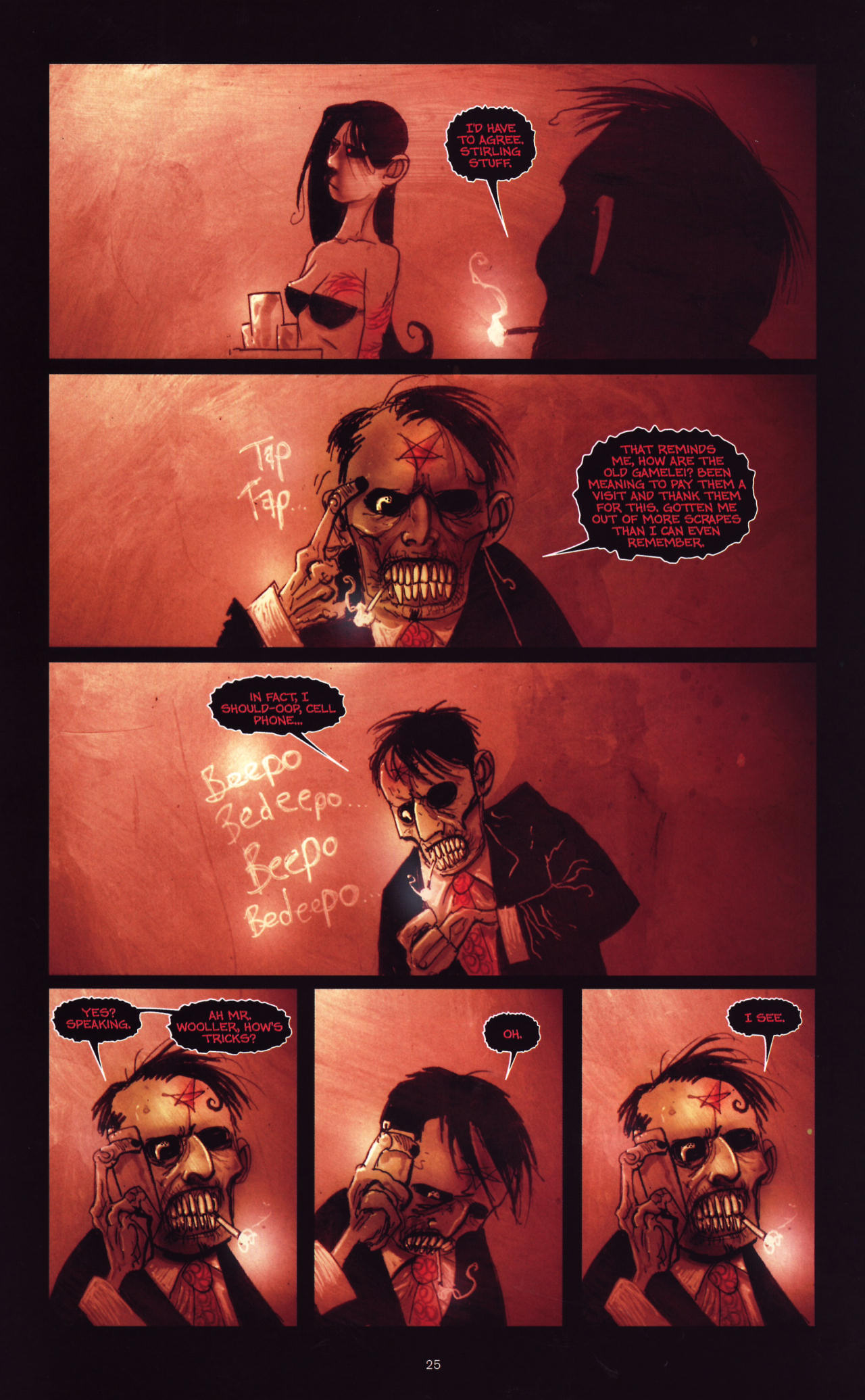 Read online Wormwood: Gentleman Corpse comic -  Issue #8 - 26
