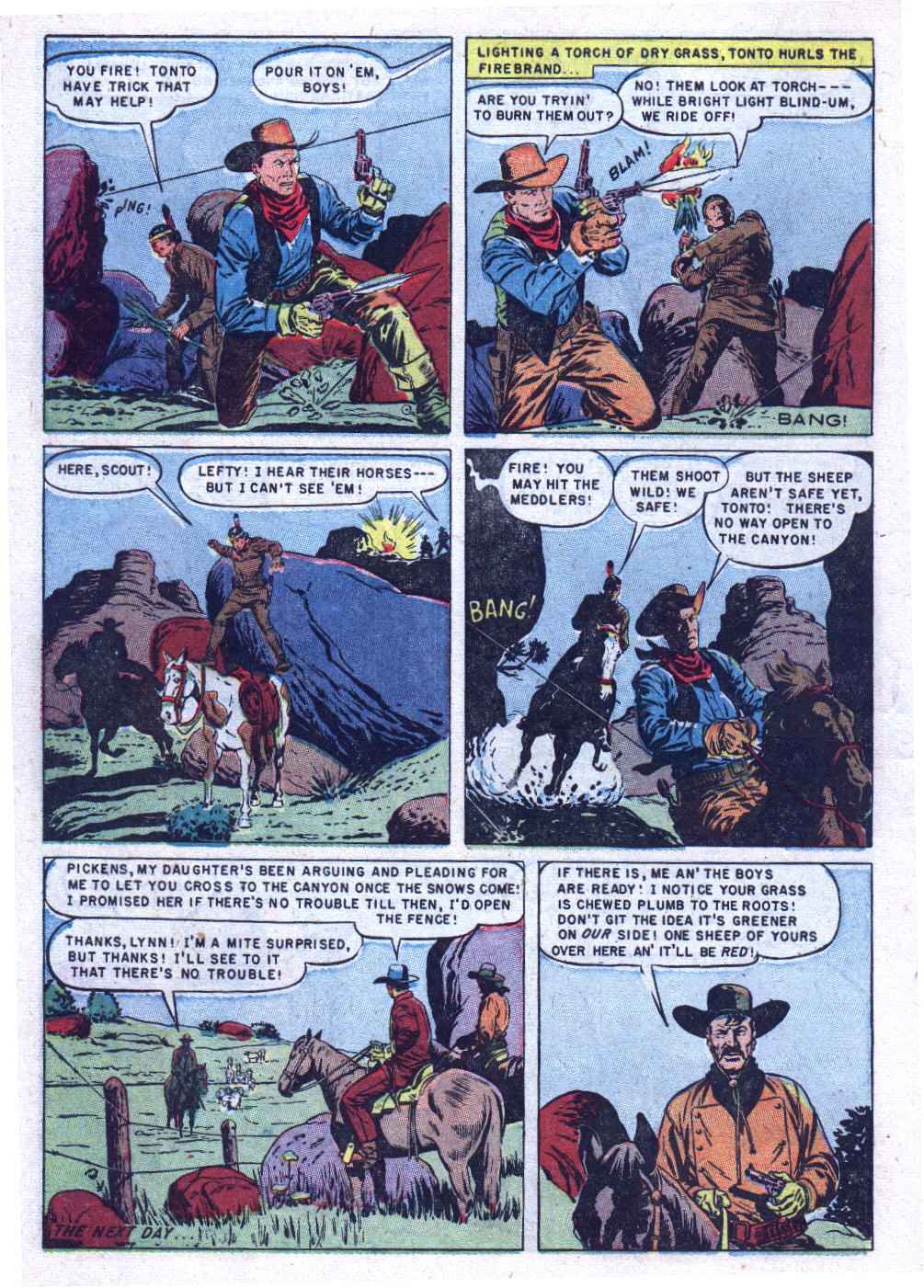 Read online Lone Ranger's Companion Tonto comic -  Issue #4 - 10