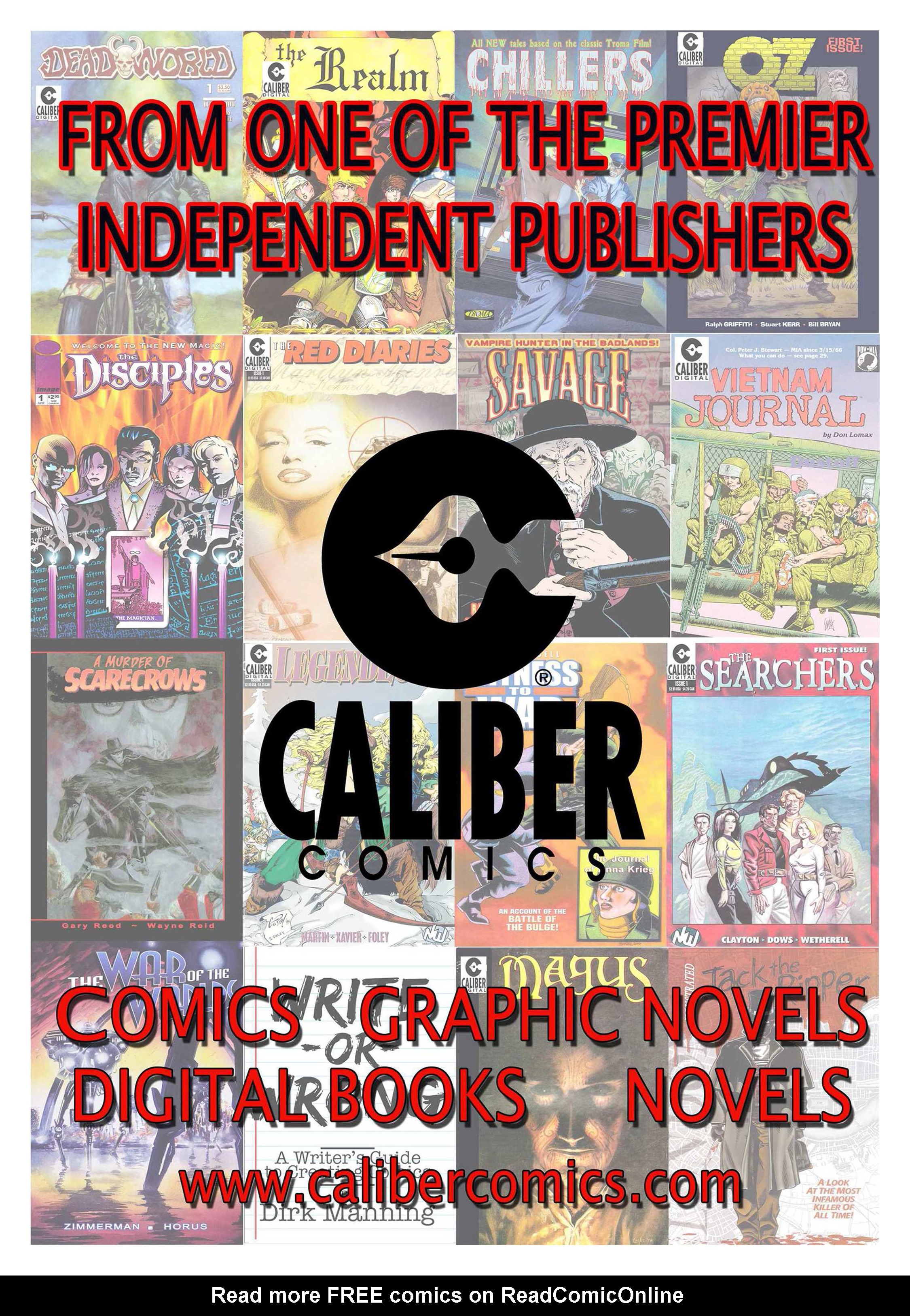 Read online Caliber Rounds comic -  Issue #3 - 41