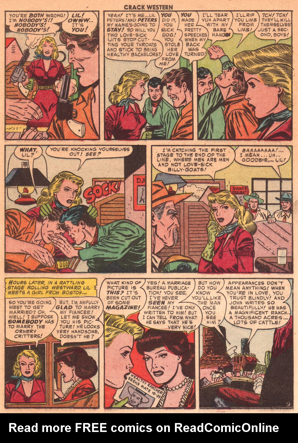Read online Crack Western comic -  Issue #77 - 14