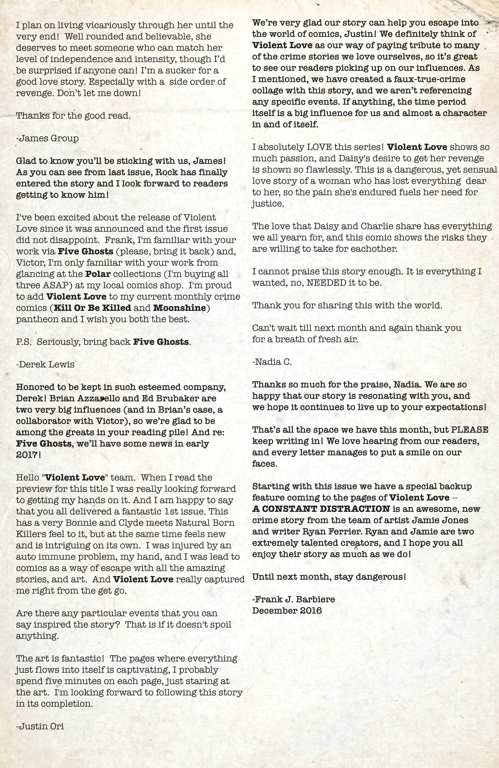 Read online Violent Love comic -  Issue #3 - 23