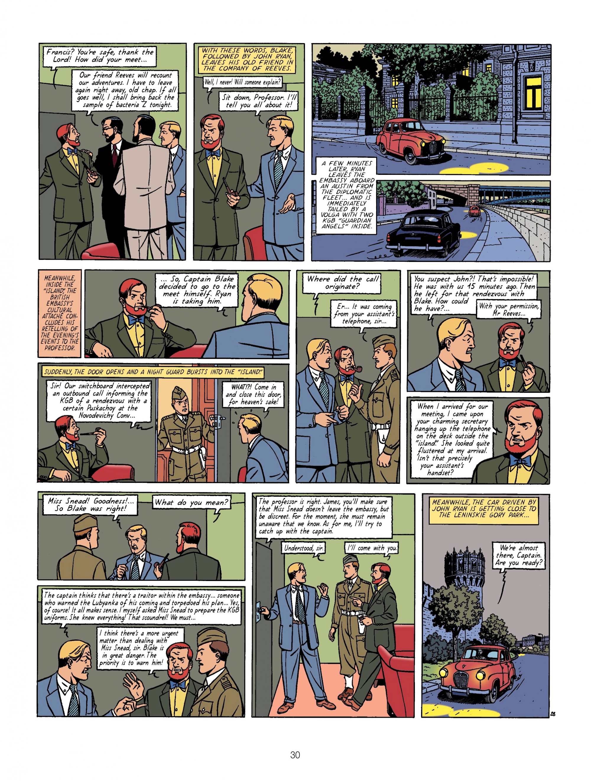 Read online Blake & Mortimer comic -  Issue #8 - 30