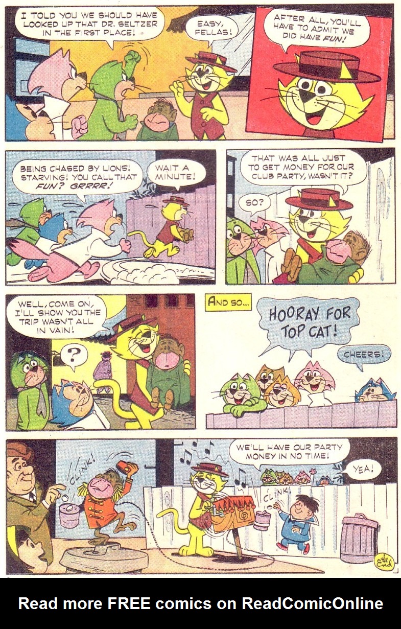 Read online Top Cat (1962) comic -  Issue #17 - 8