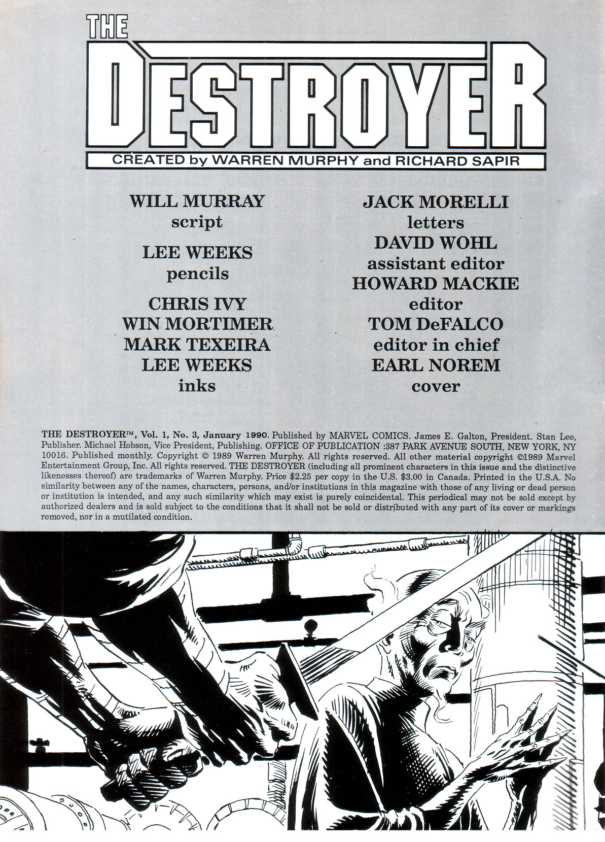 Read online The Destroyer comic -  Issue #3 - 2