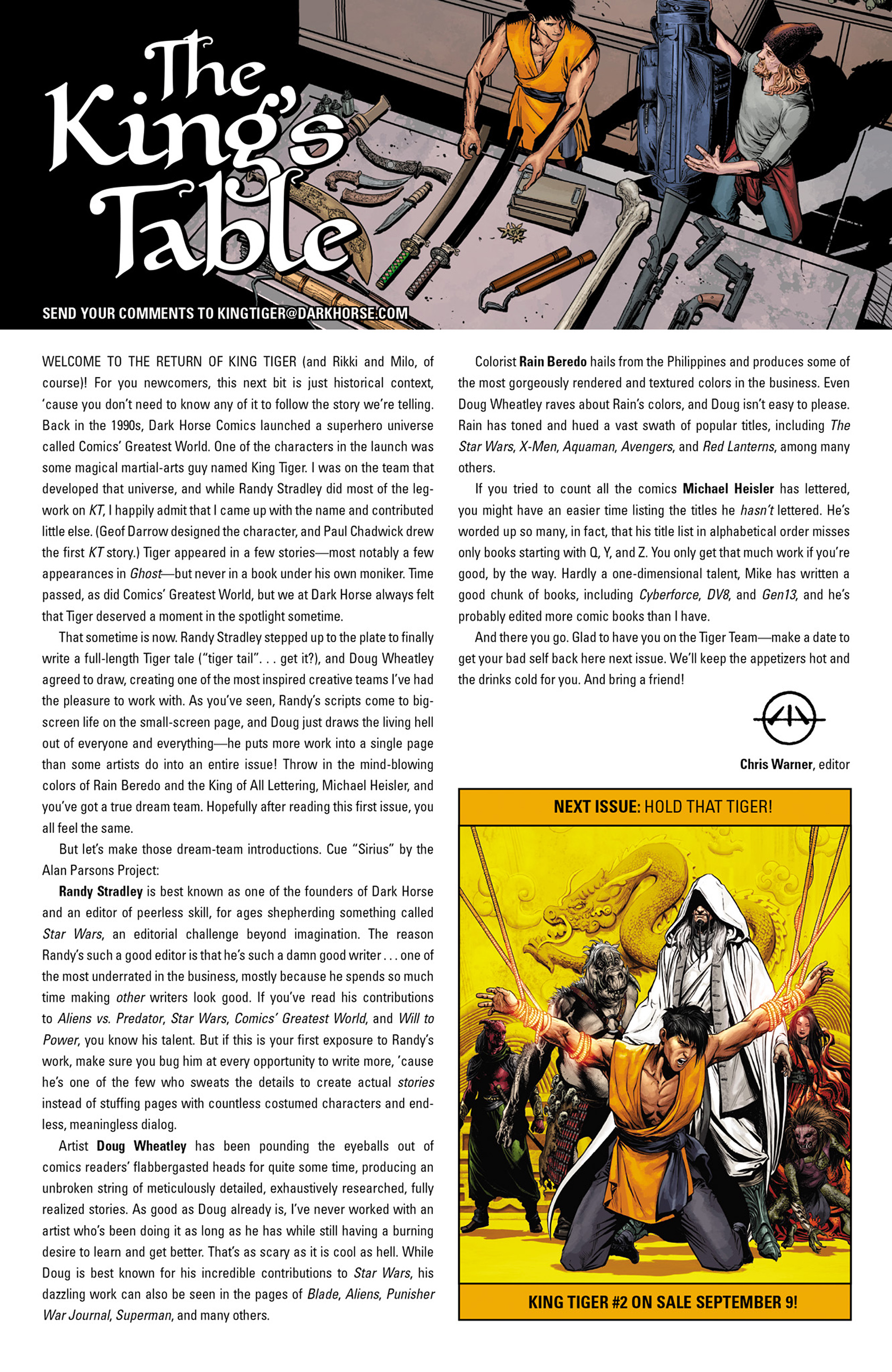 Read online King Tiger comic -  Issue #1 - 25