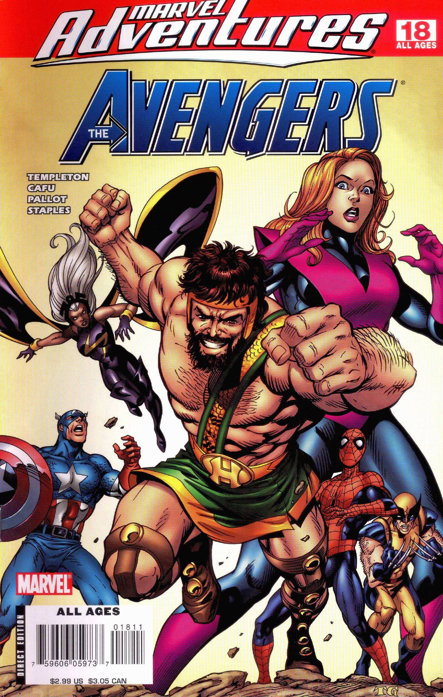 Read online Marvel Adventures The Avengers comic -  Issue #18 - 1