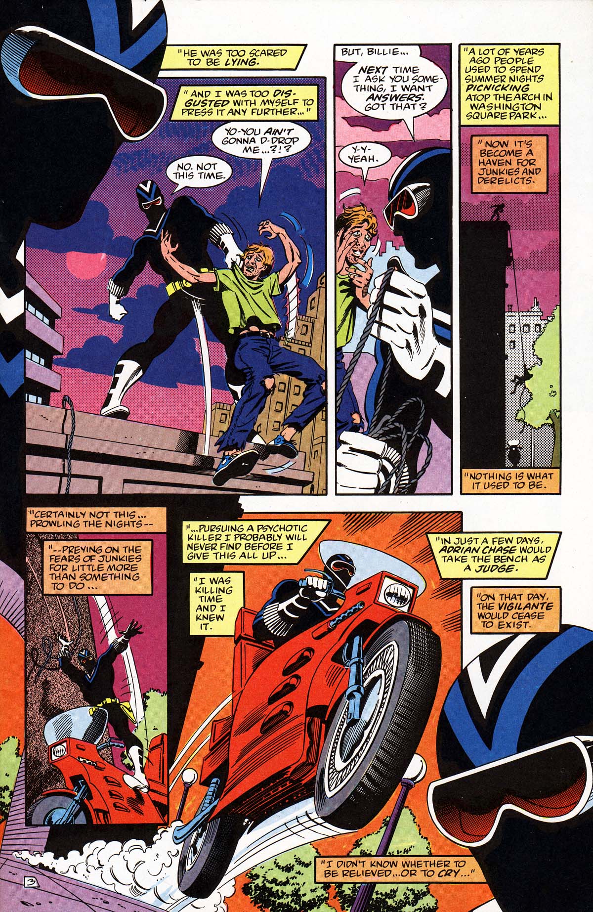 Read online Vigilante (1983) comic -  Issue #16 - 4