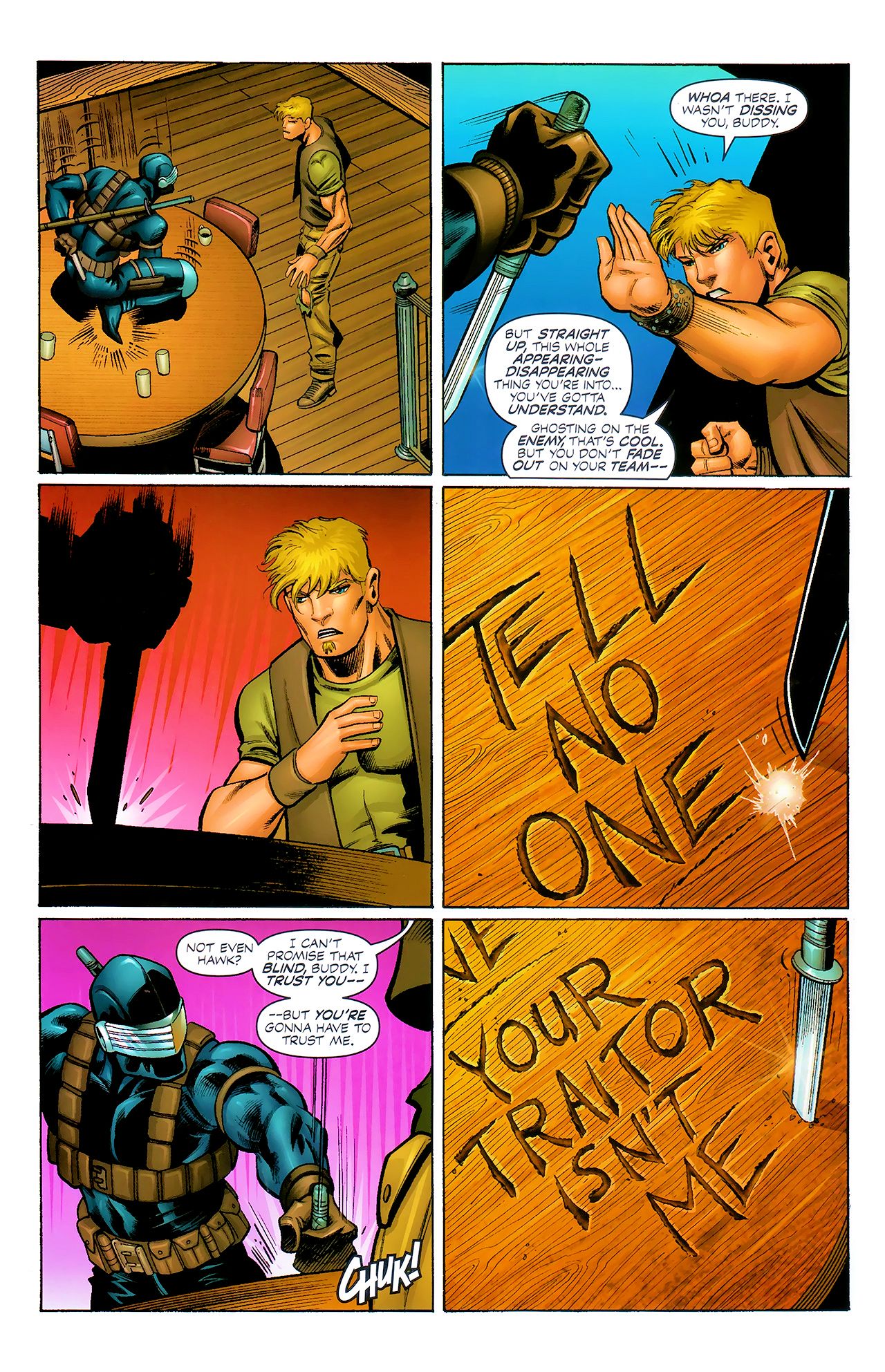 Read online G.I. Joe Reloaded comic -  Issue #9 - 7