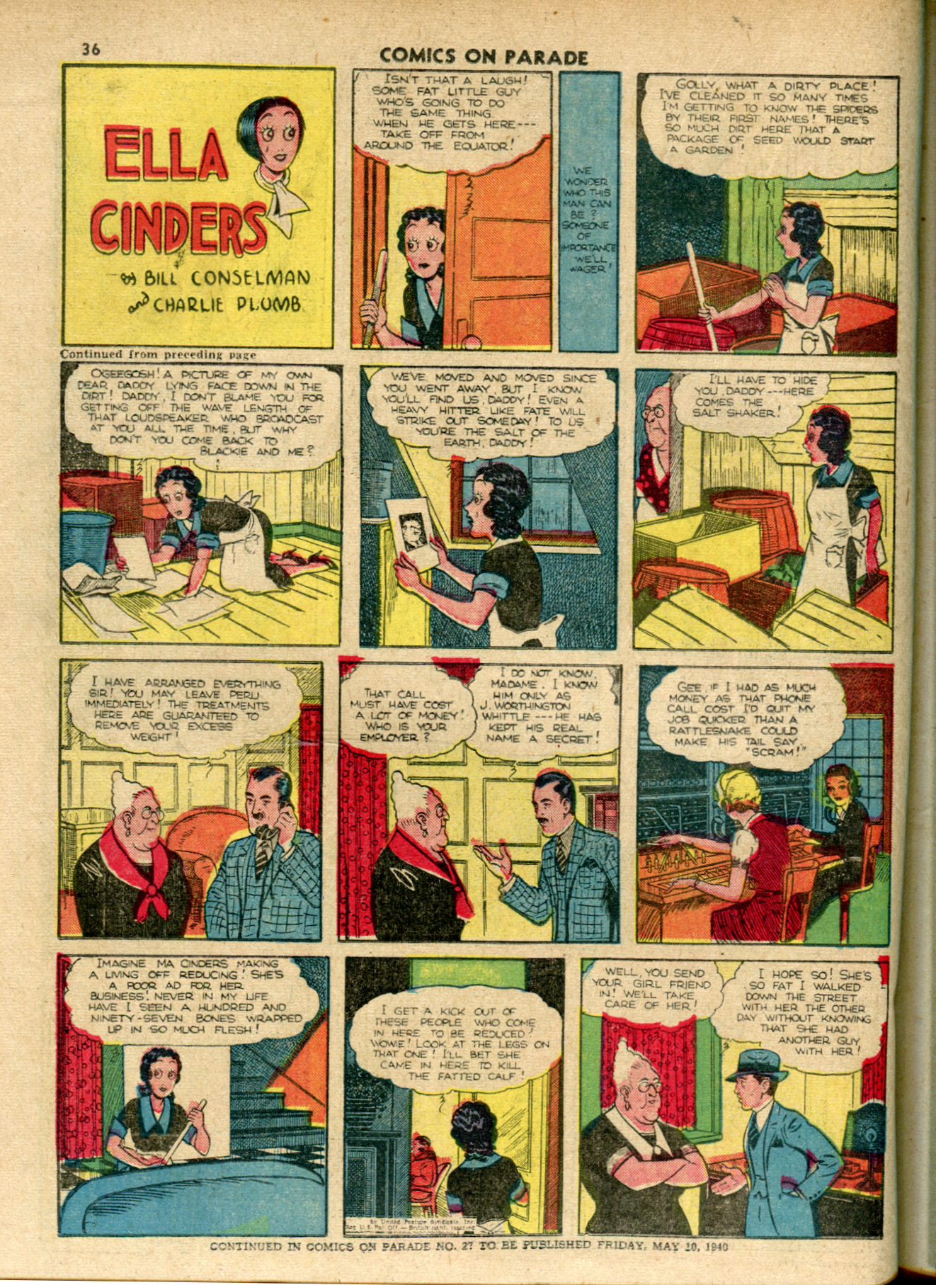 Read online Comics on Parade comic -  Issue #26 - 38
