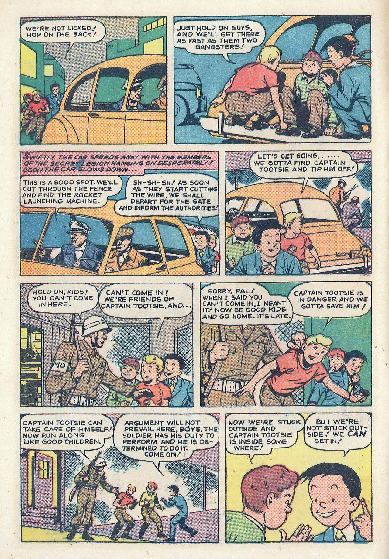 Read online Adventure of Captain Tootsie & the Space Legion comic -  Issue #1 - 6