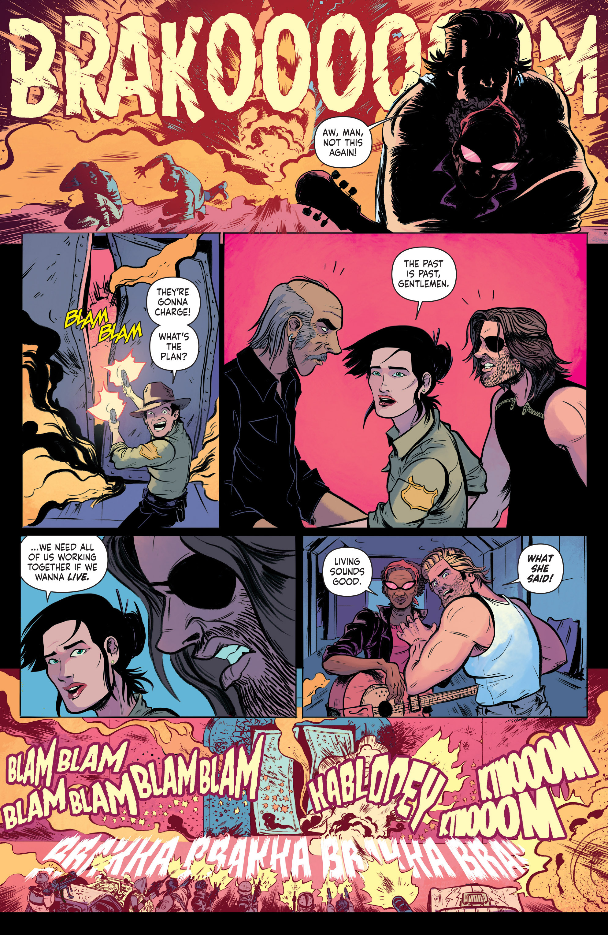 Read online Big Trouble in Little China/Escape From New York comic -  Issue #2 - 20