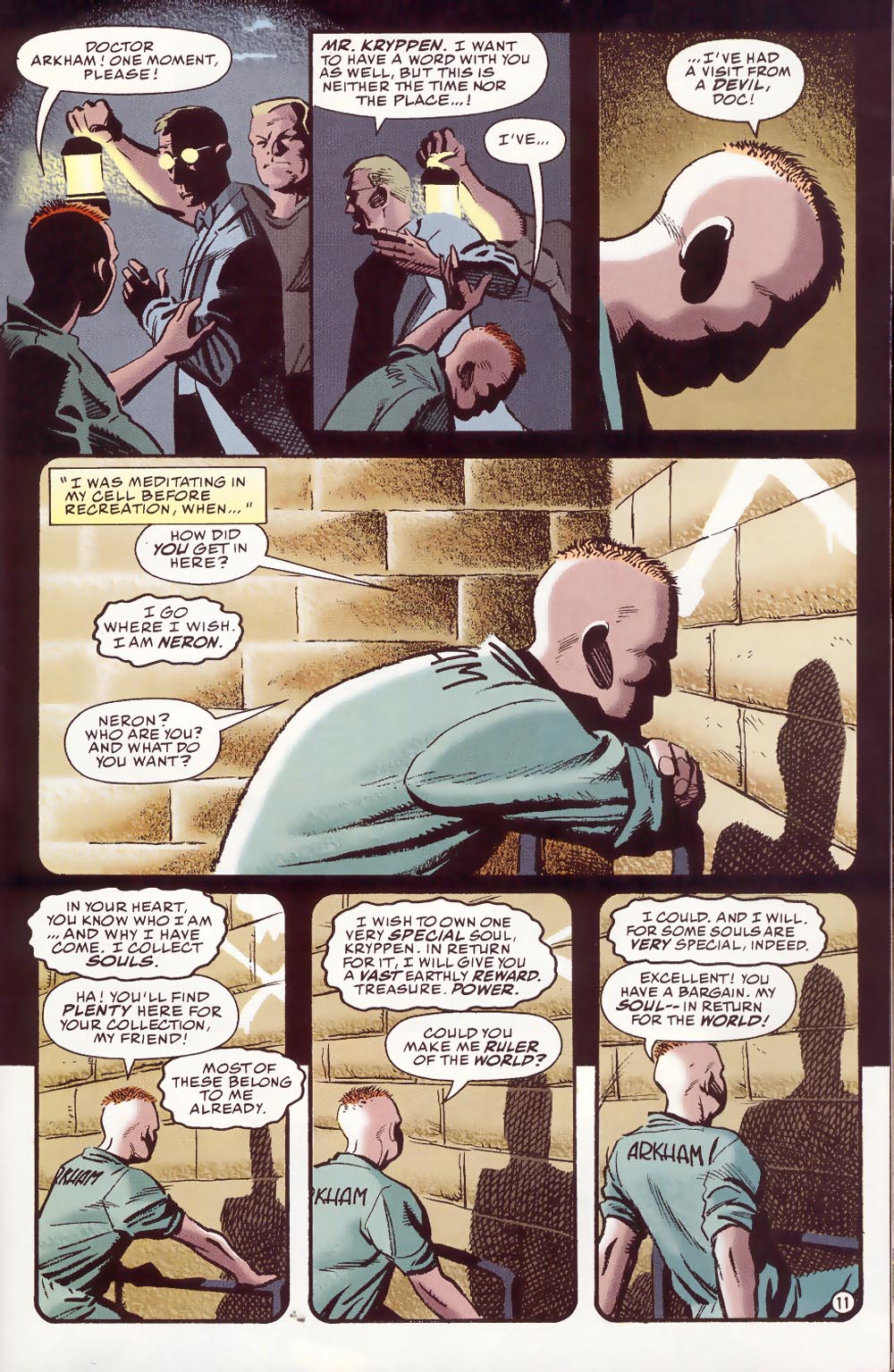 Read online Underworld Unleashed: Batman- Devil's Asylum comic -  Issue # Full - 12