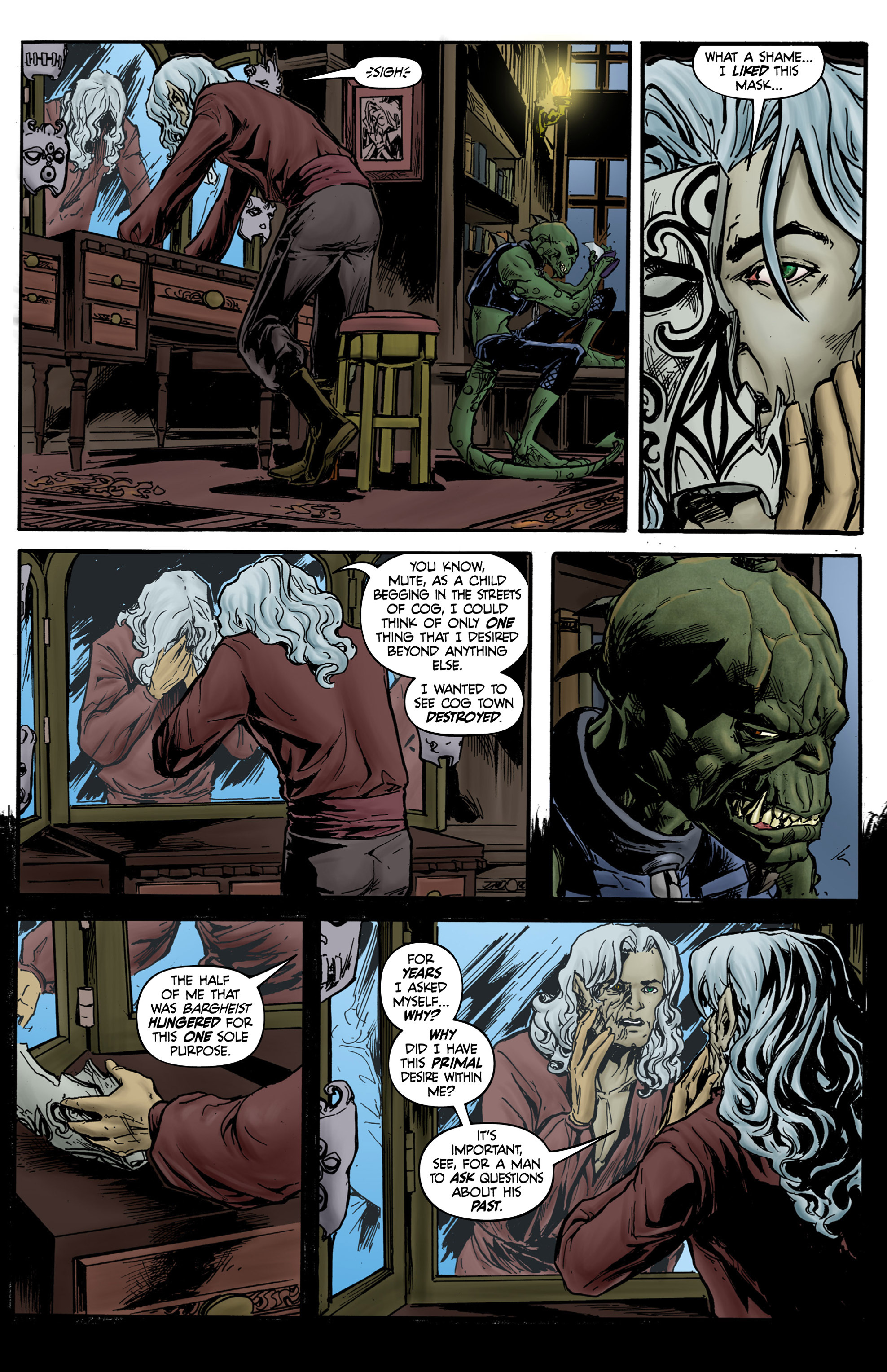 Read online Raven Nevermore comic -  Issue #7 - 12