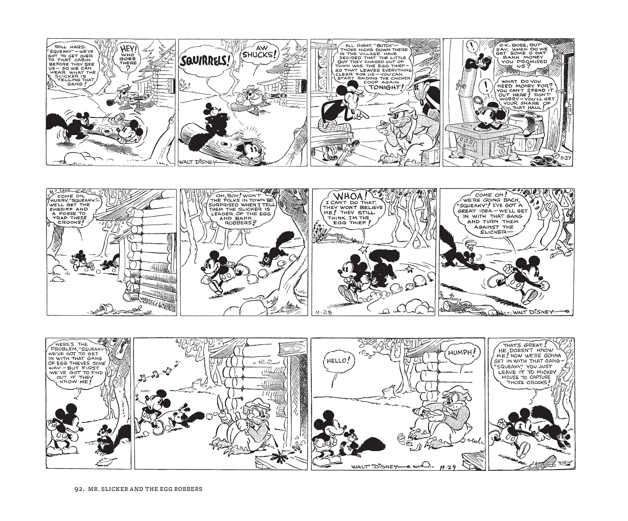 Read online Walt Disney's Mickey Mouse by Floyd Gottfredson comic -  Issue # TPB 1 (Part 1) - 92