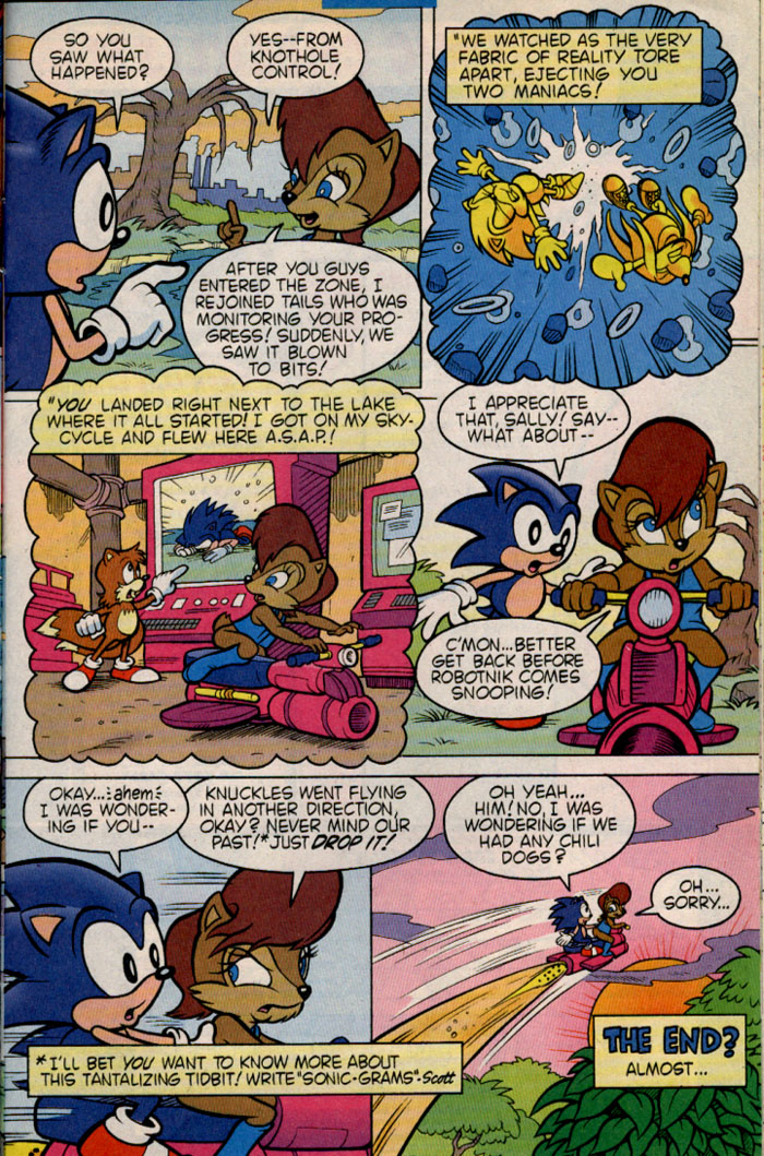 Read online Super Sonic vs. Hyper Knuckles comic -  Issue # Full - 30