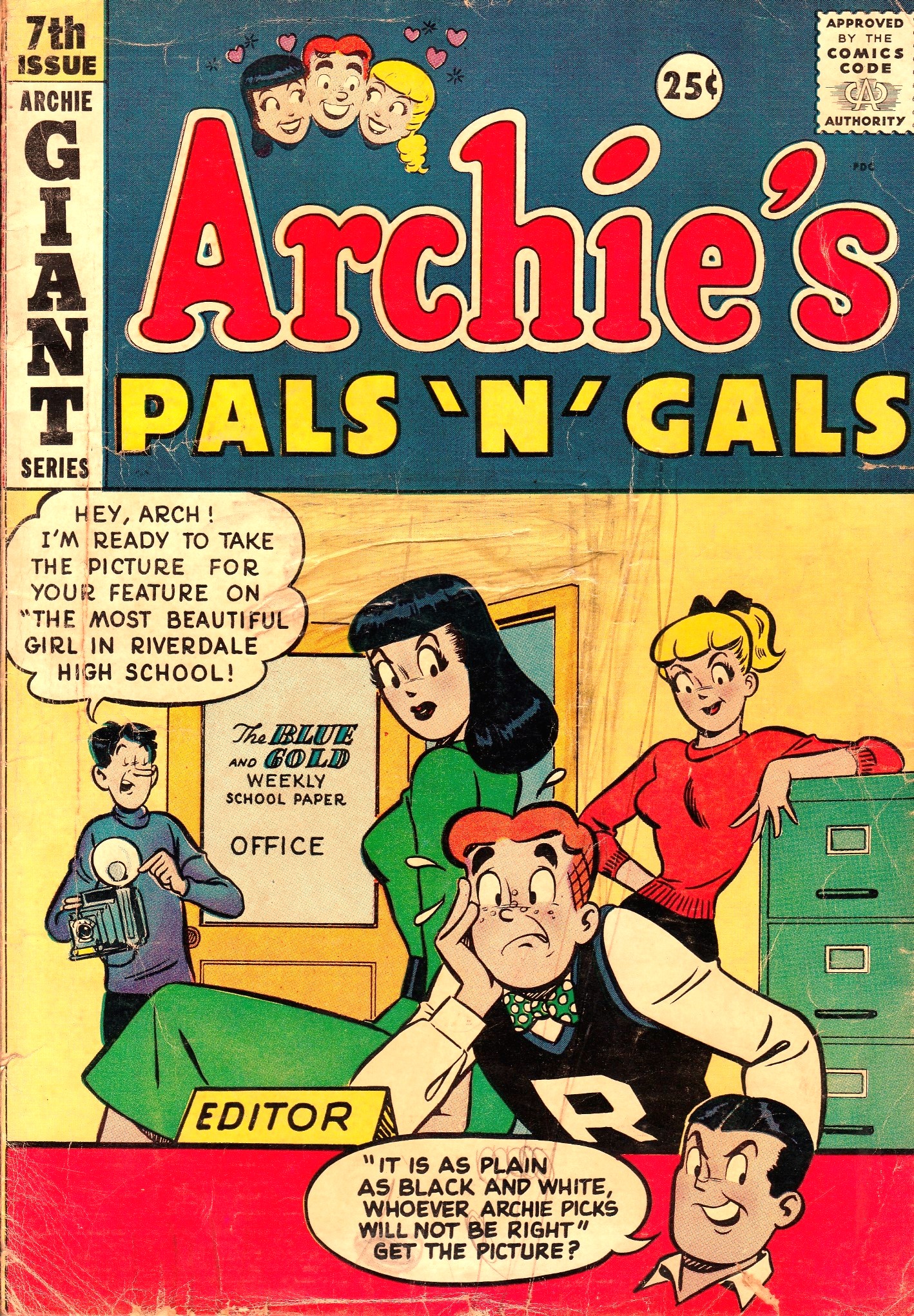 Read online Archie's Pals 'N' Gals (1952) comic -  Issue #7 - 1