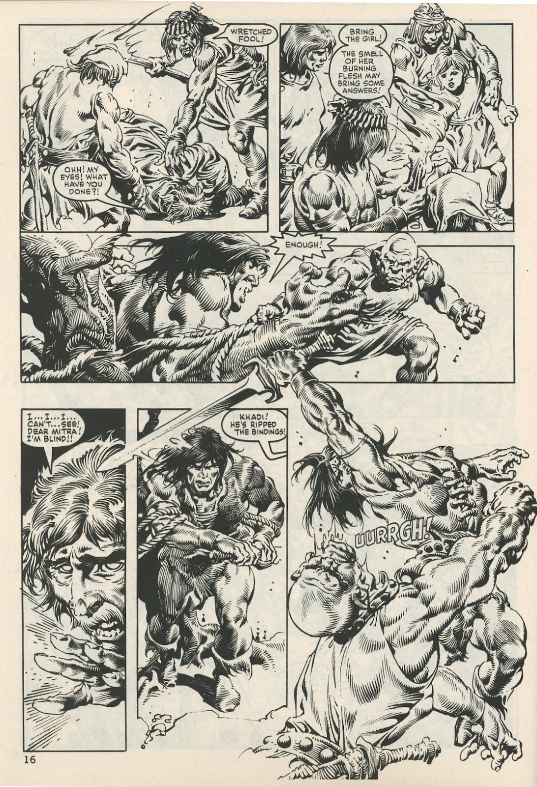 The Savage Sword Of Conan issue 114 - Page 16