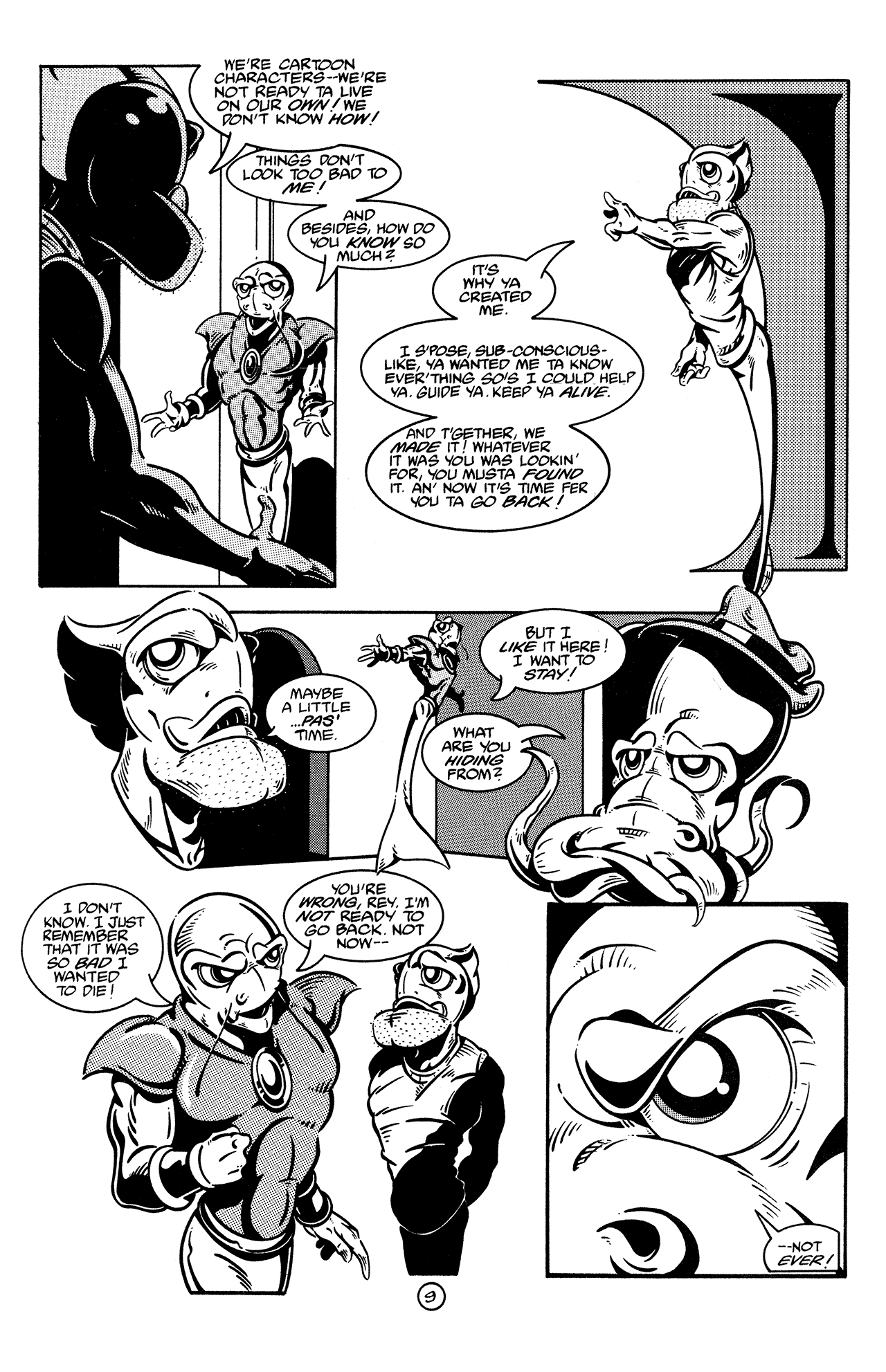 Read online The Fish Police comic -  Issue #24 - 11