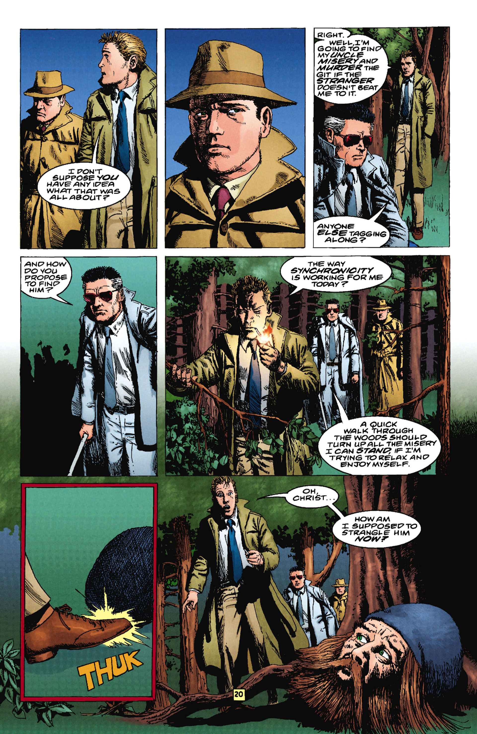 Read online The Trenchcoat Brigade comic -  Issue #3 - 21