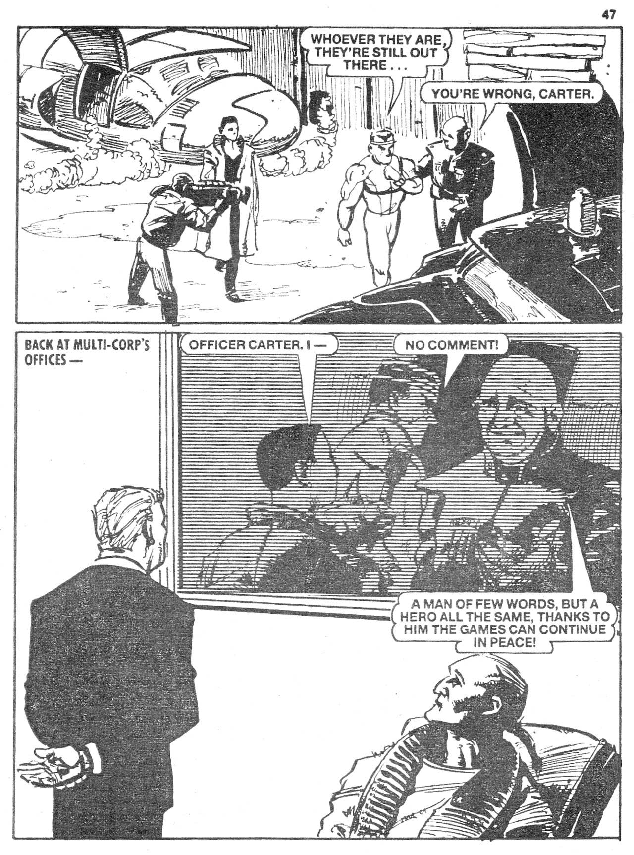 Read online Starblazer comic -  Issue #243 - 47