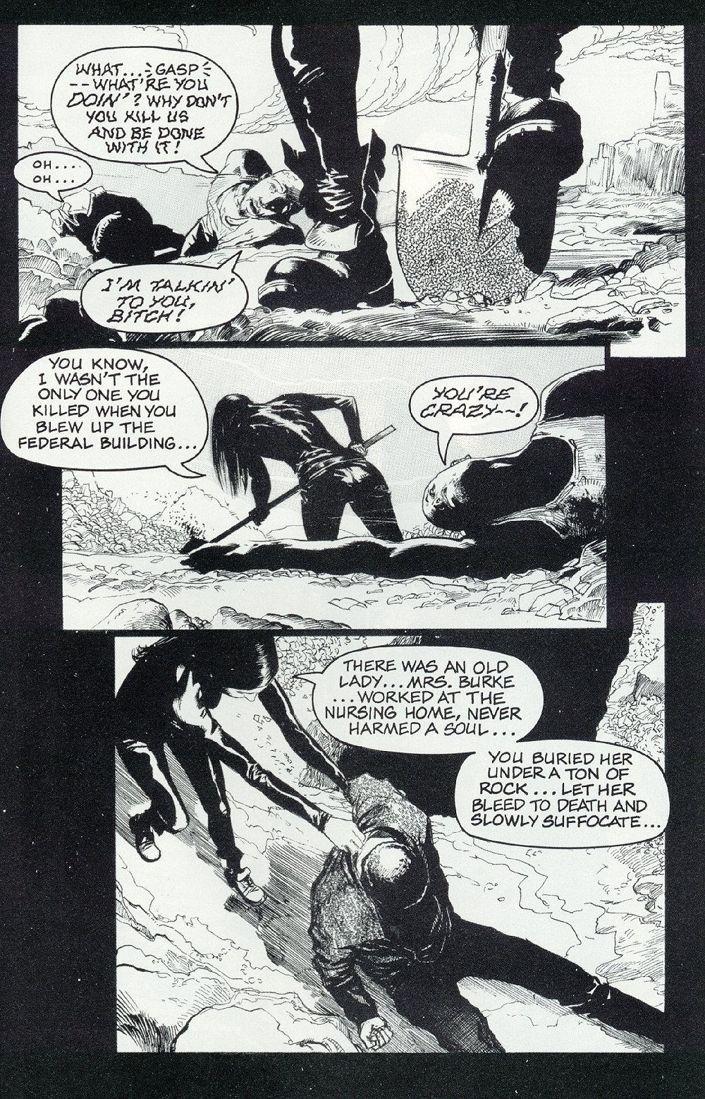 Read online The Crow: Flesh and Blood comic -  Issue #1 - 27