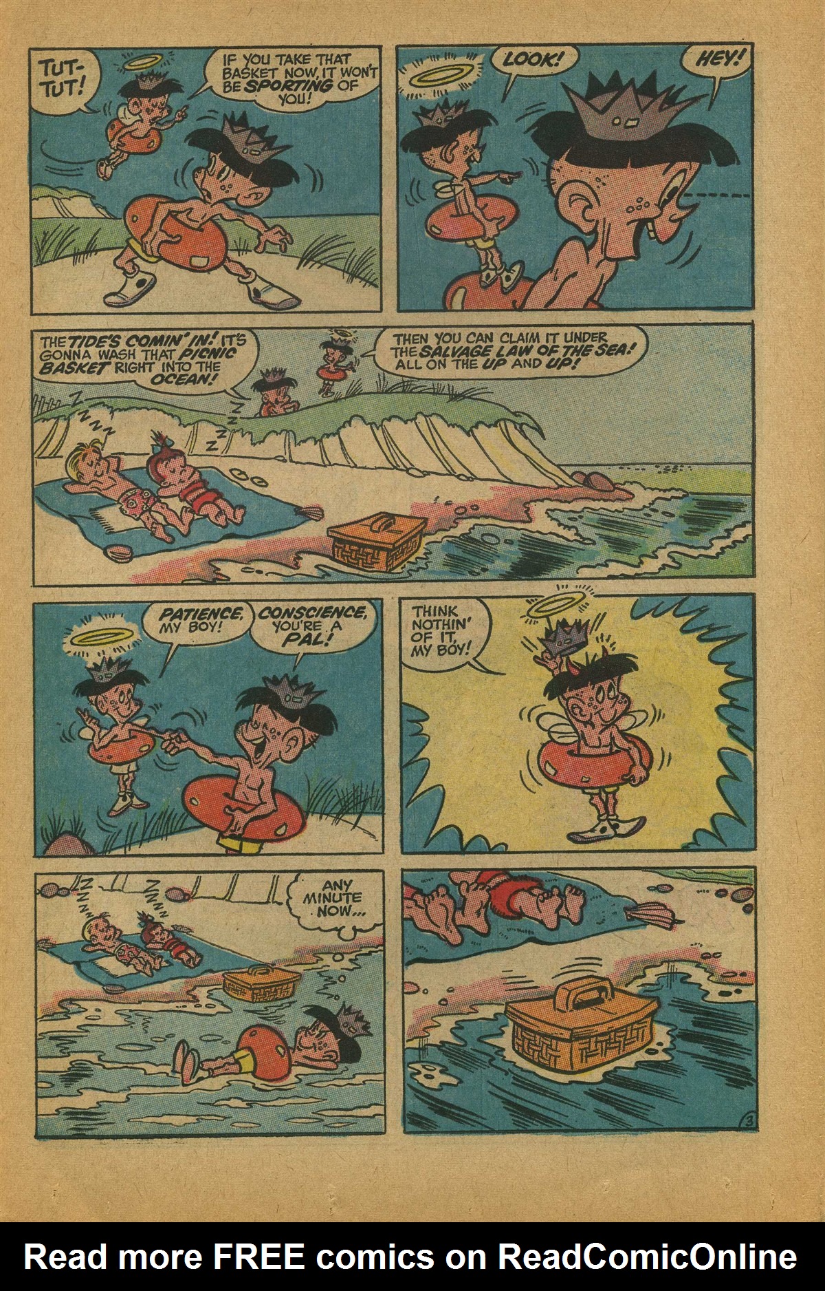 Read online Little Audrey And Melvin comic -  Issue #4 - 23