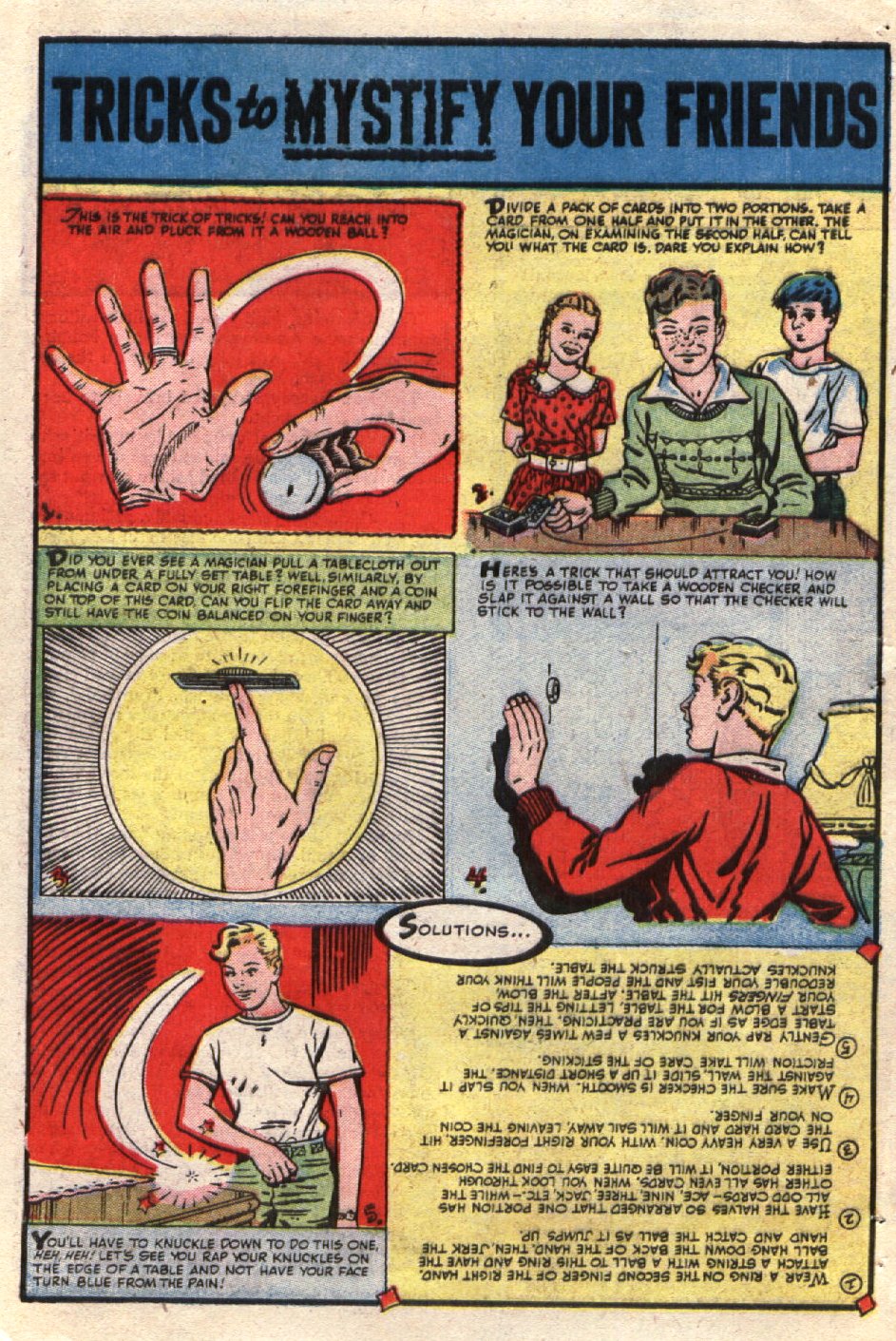 Read online Chamber of Chills (1951) comic -  Issue #1 - 20