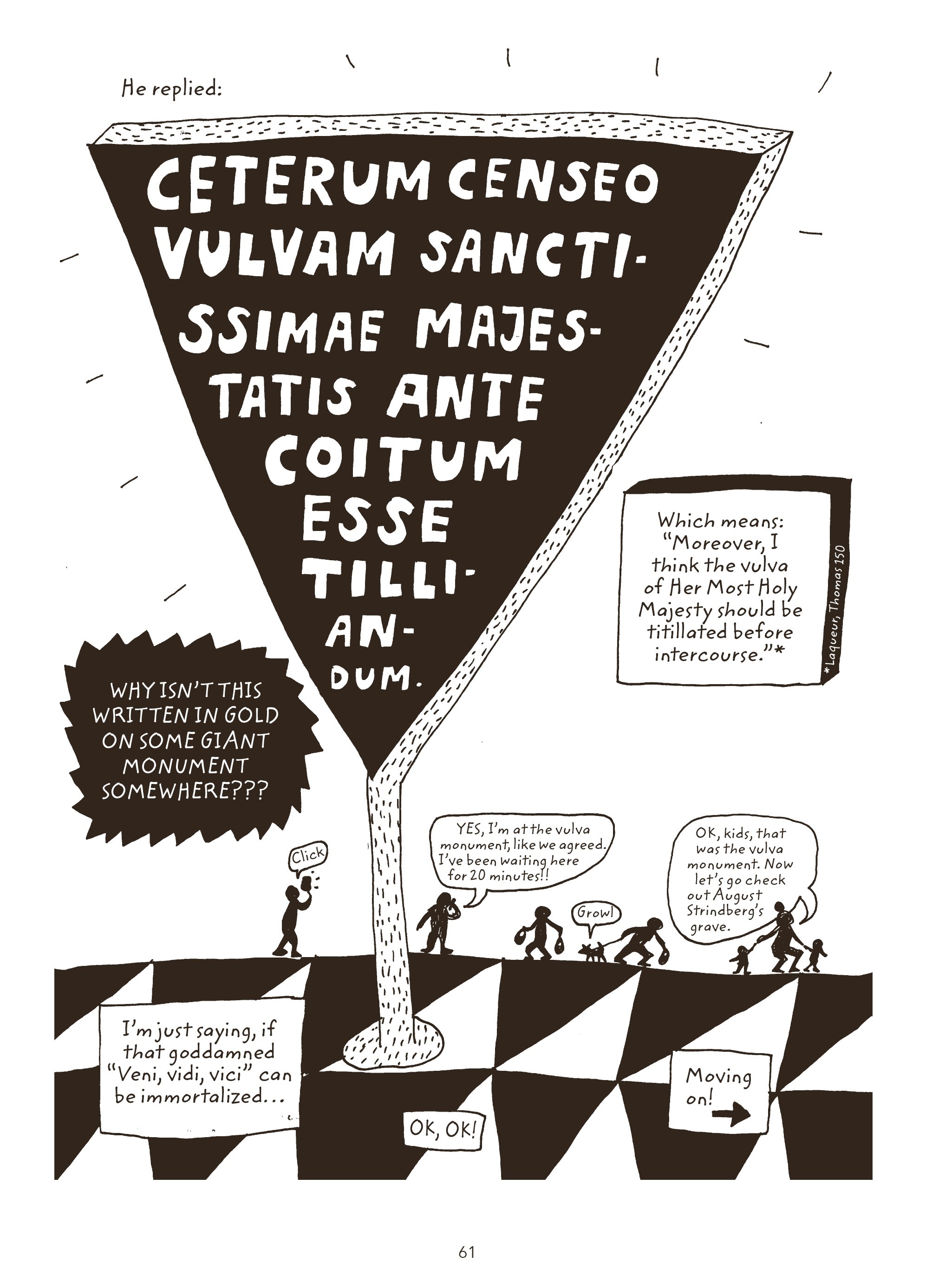 Read online Fruit of Knowledge: The Vulva Vs. The Patriarchy comic -  Issue # TPB - 60