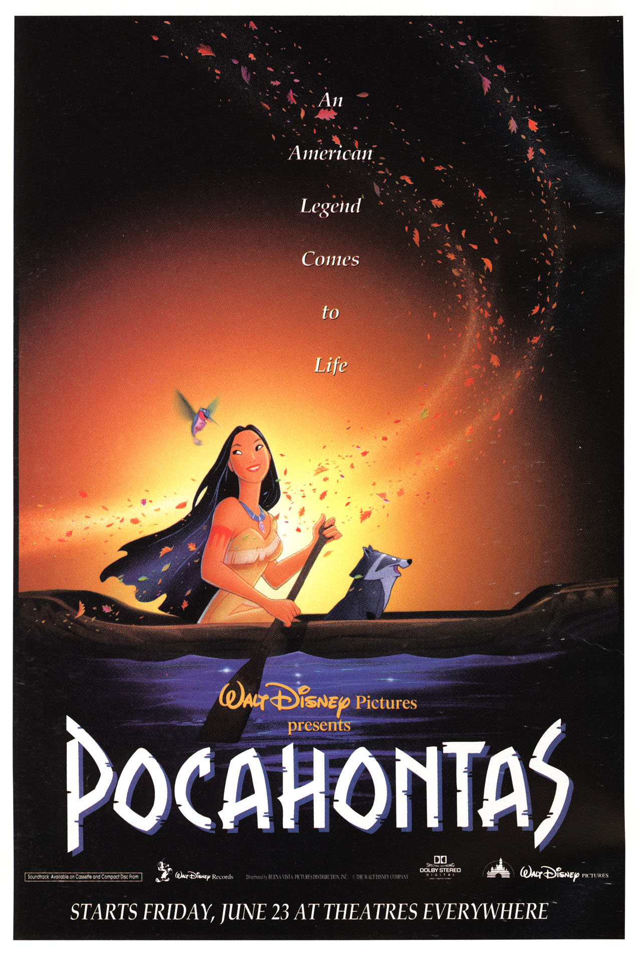 Read online Disney's Pocahontas comic -  Issue #1 - 2