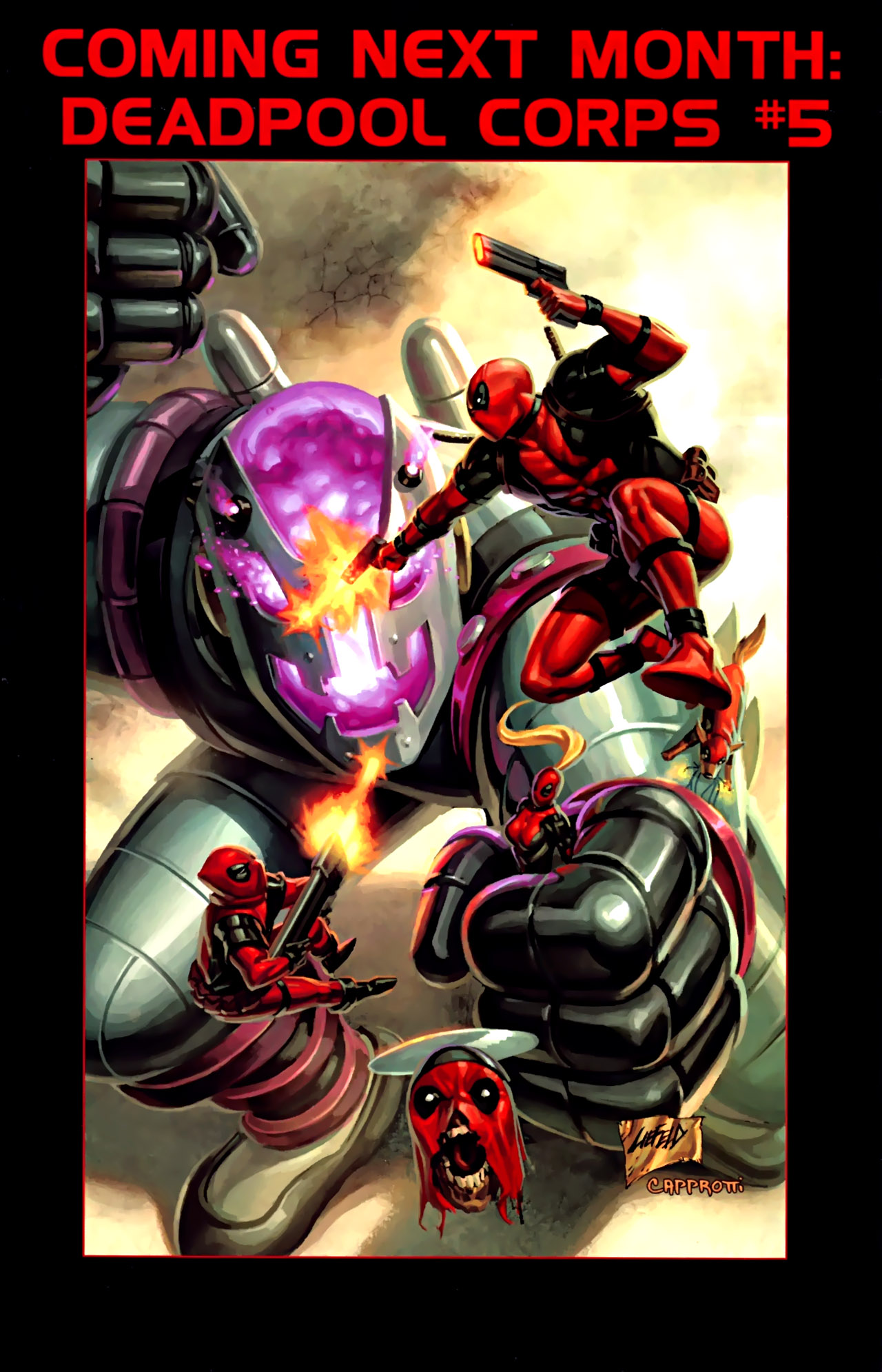 Read online Deadpool Corps (2010) comic -  Issue #4 - 25