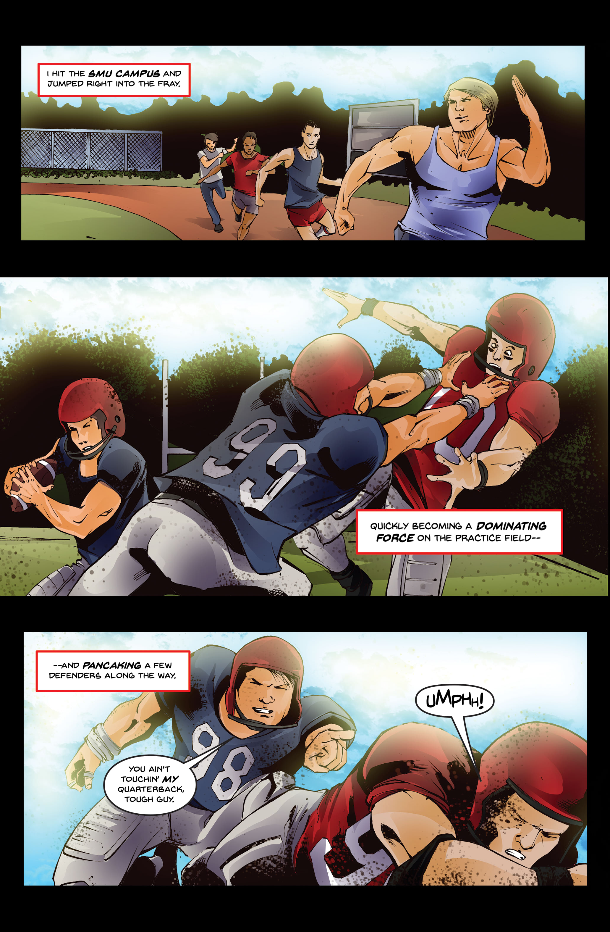 Read online Hacksaw Jim Duggan comic -  Issue #1 - 21
