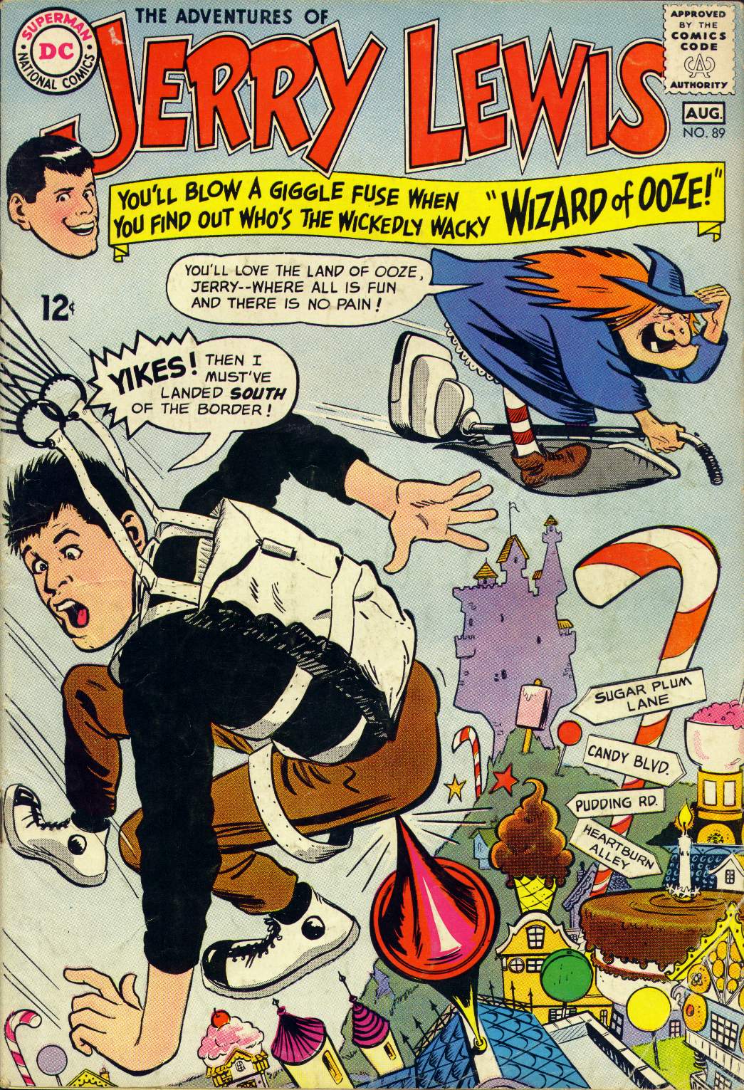 Read online The Adventures of Jerry Lewis comic -  Issue #89 - 1
