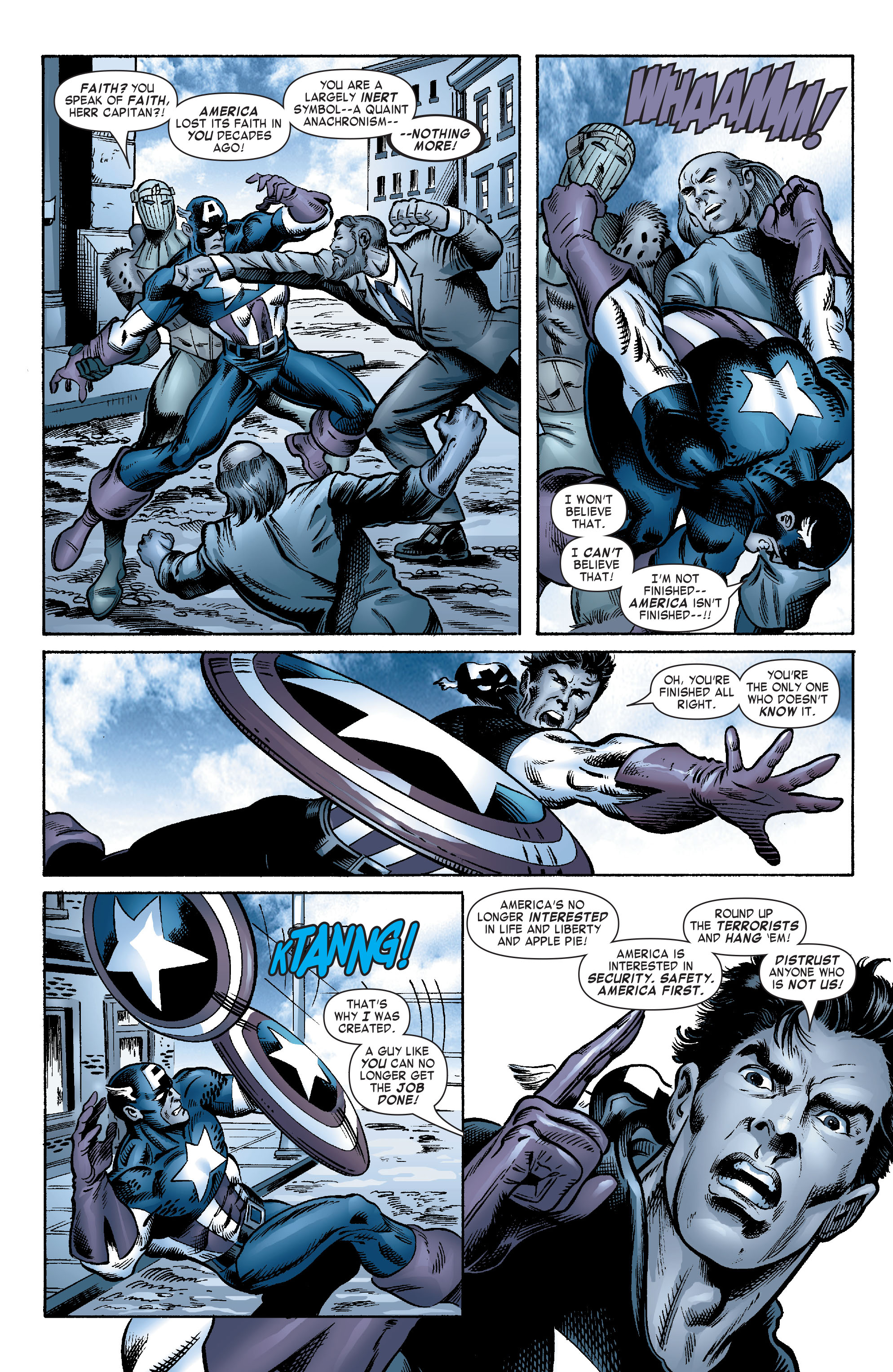 Read online Captain America & the Falcon comic -  Issue #13 - 14