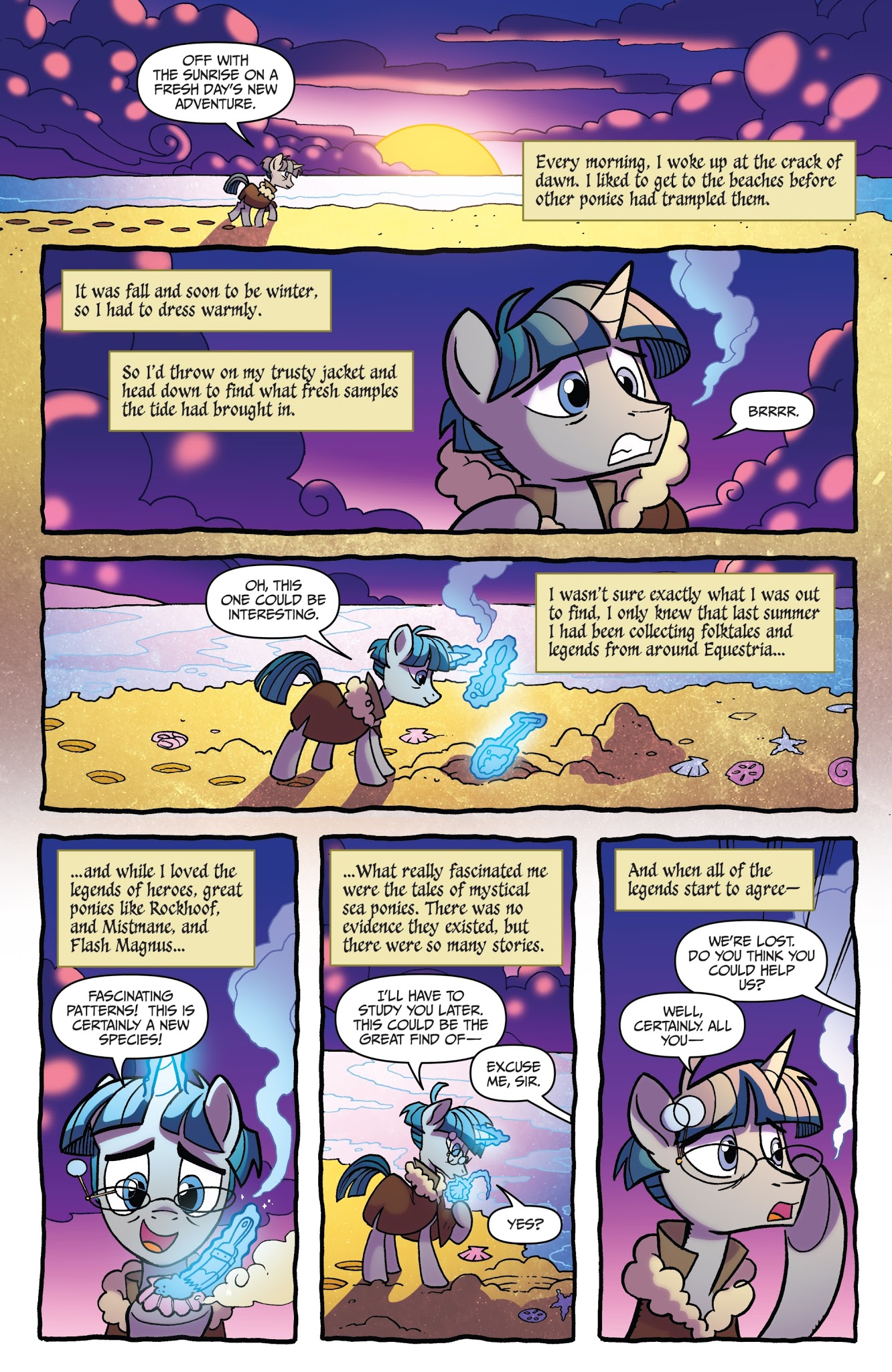Read online My Little Pony: Legends of Magic comic -  Issue #7 - 7
