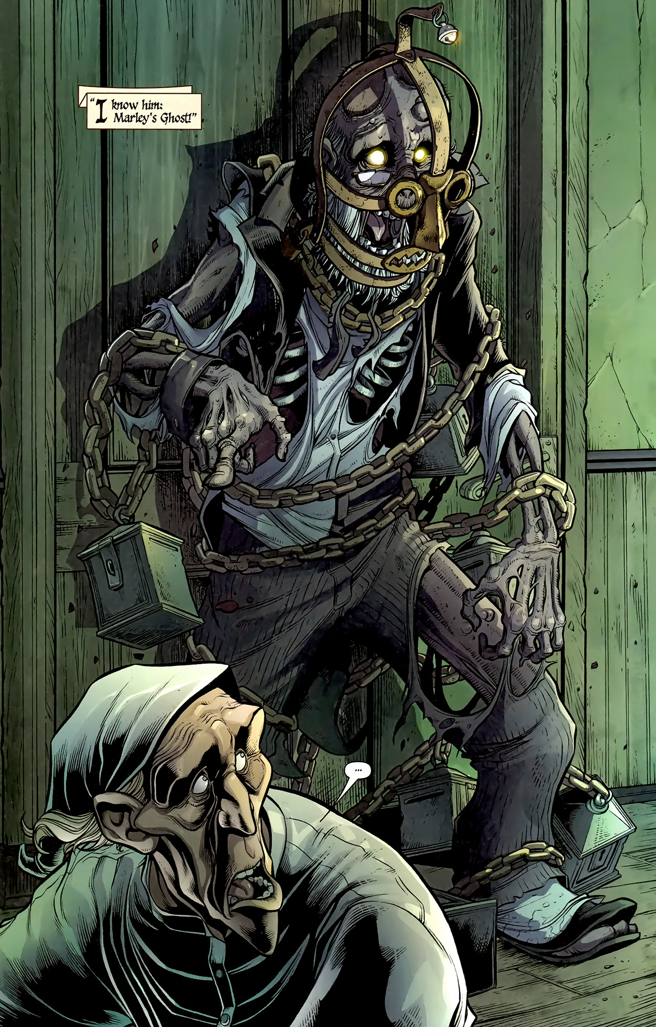 Read online Zombies Christmas Carol comic -  Issue #1 - 19