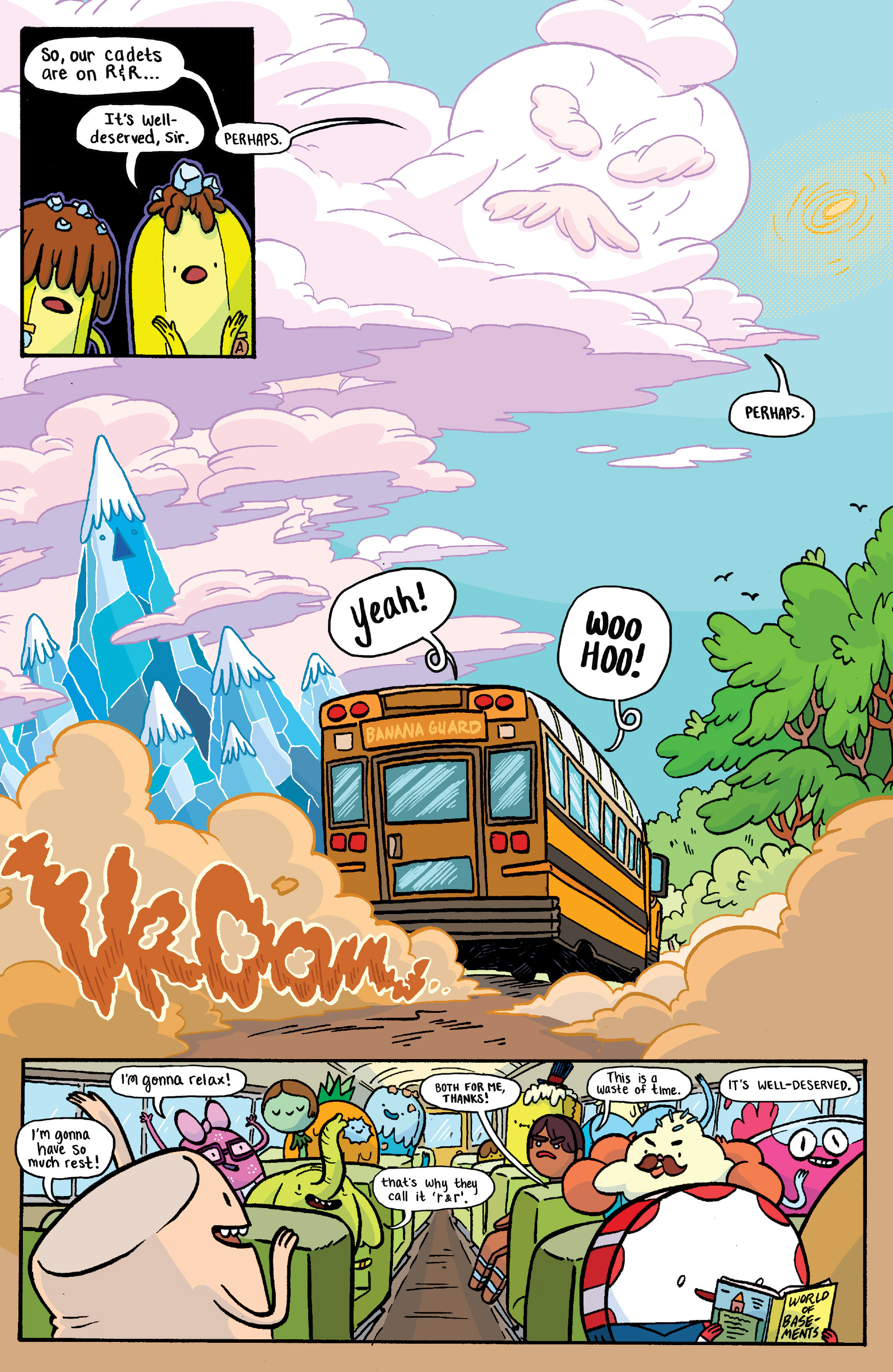 Read online Adventure Time: Banana Guard Academ comic -  Issue #3 - 6