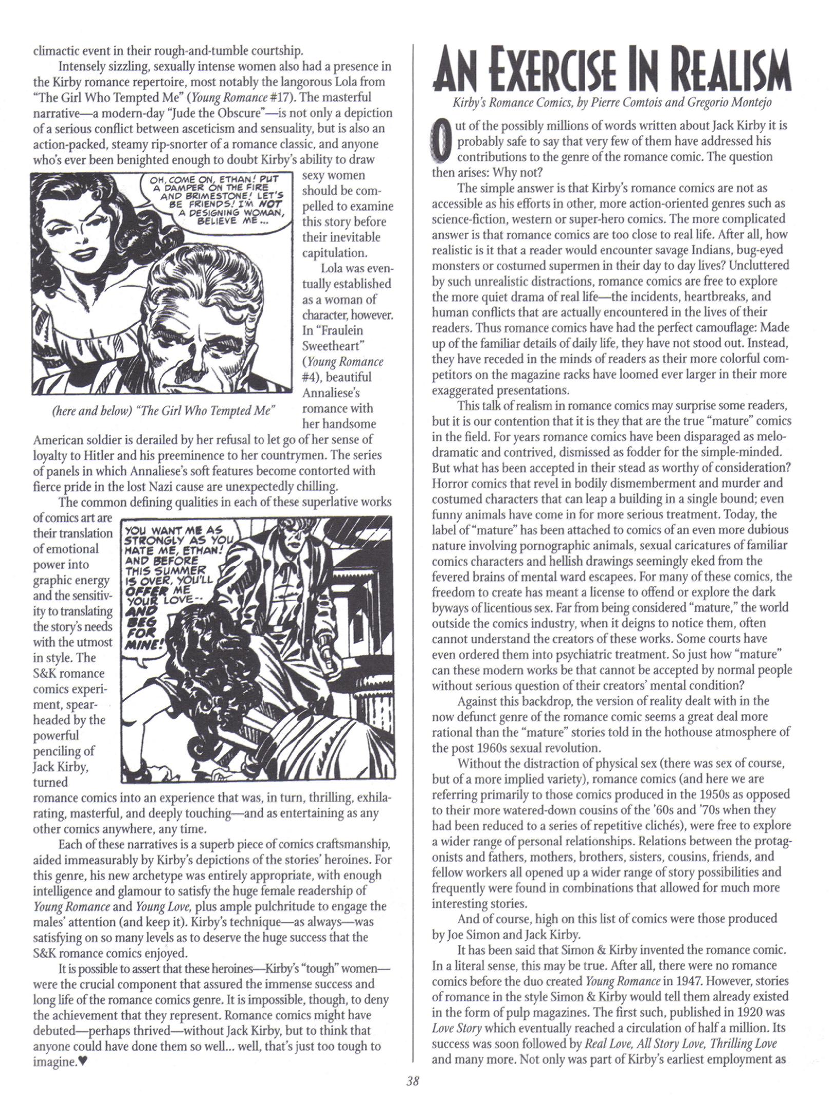 Read online The Jack Kirby Collector comic -  Issue #20 - 36