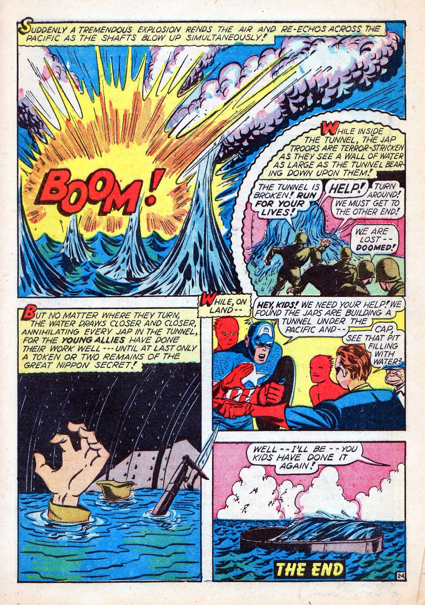 Read online Young Allies Comics comic -  Issue #7 - 54