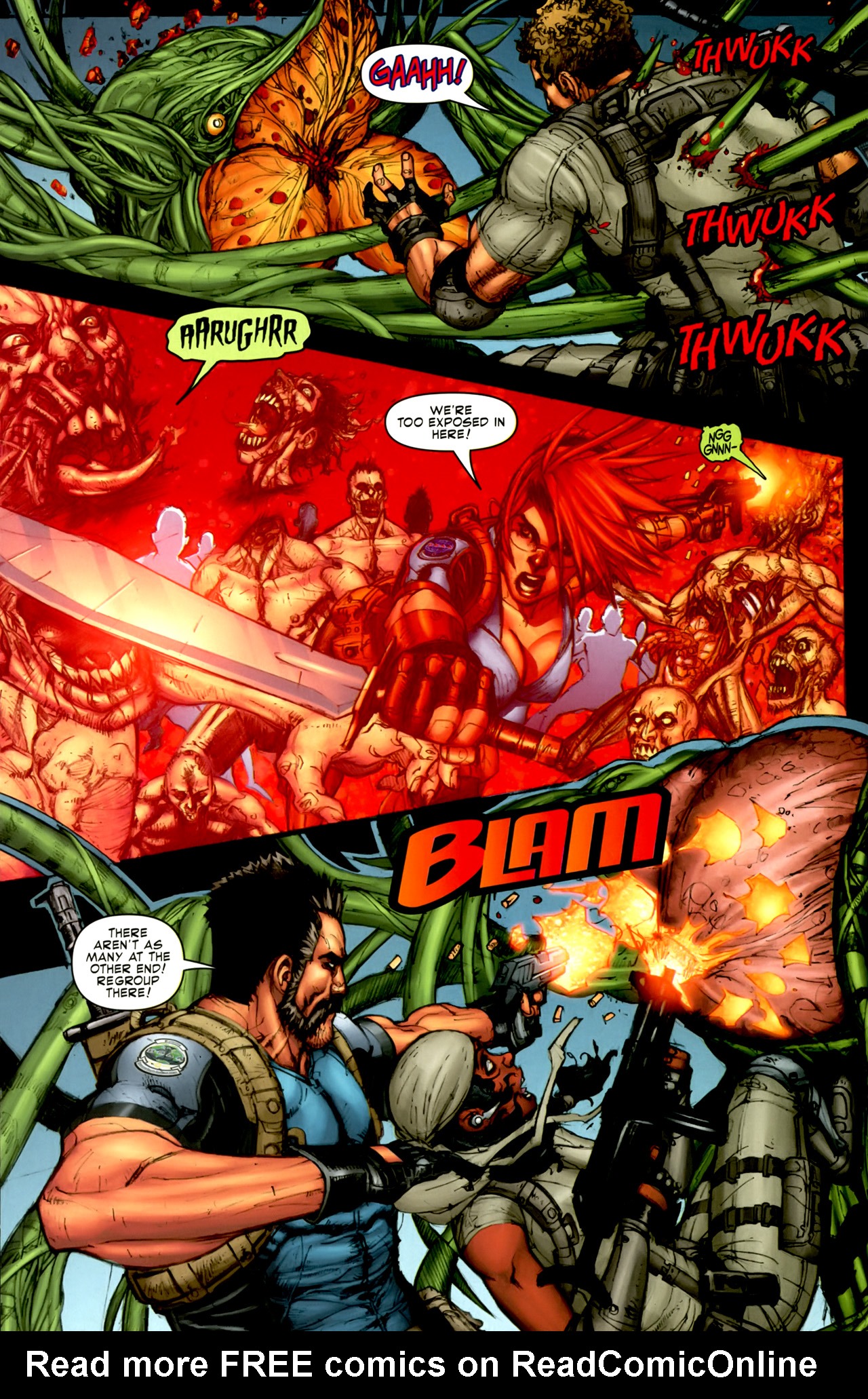 Read online Resident Evil (2009) comic -  Issue #4 - 8