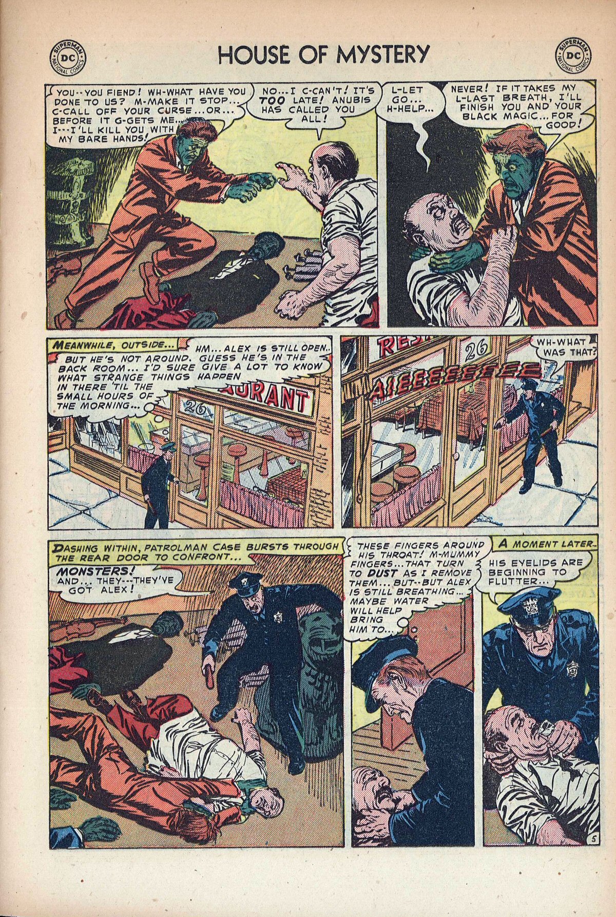 Read online House of Mystery (1951) comic -  Issue #14 - 15