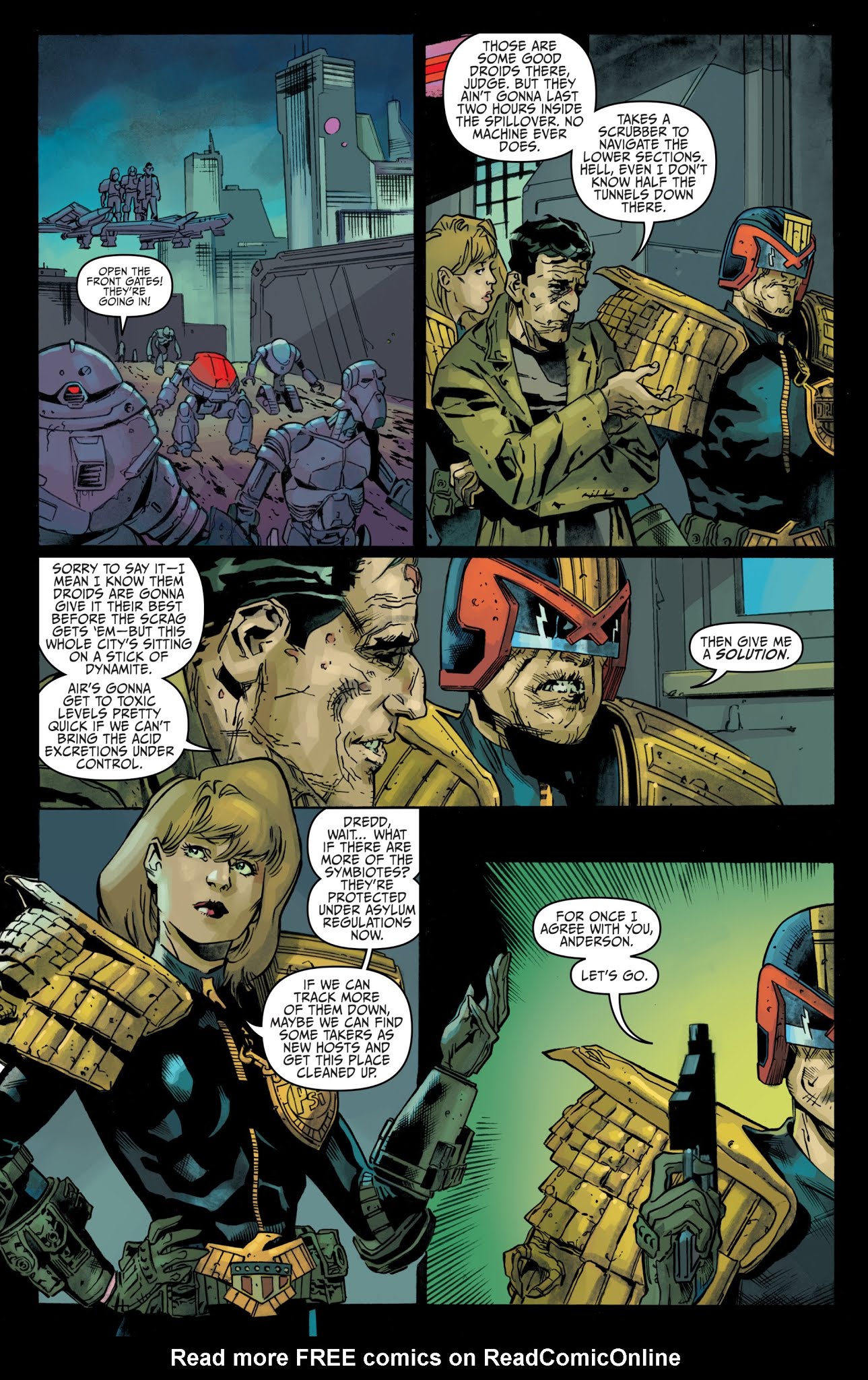Read online Judge Dredd: Toxic comic -  Issue #2 - 11