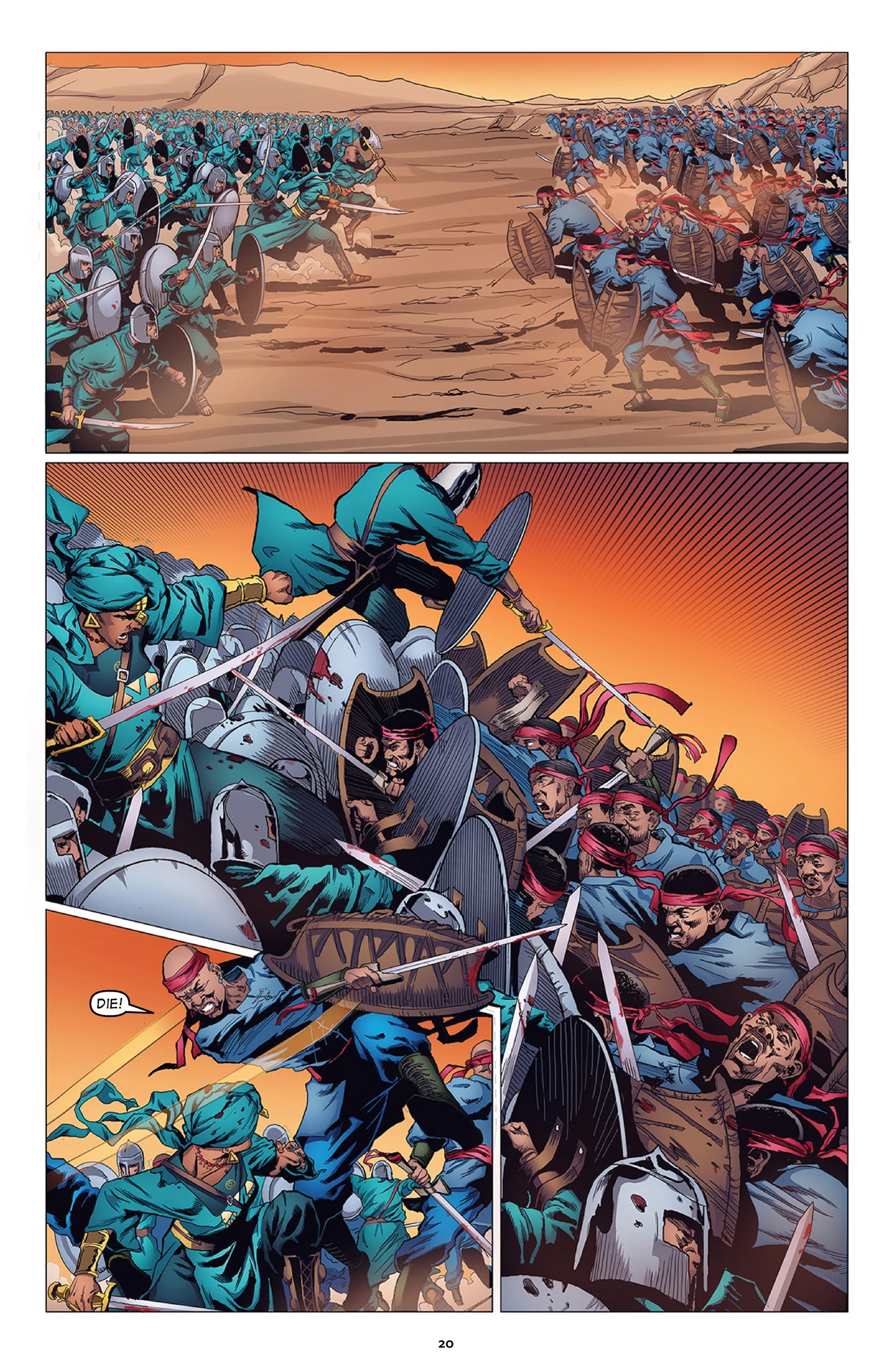 Read online Malika: Warrior Queen comic -  Issue # TPB 1 (Part 1) - 22