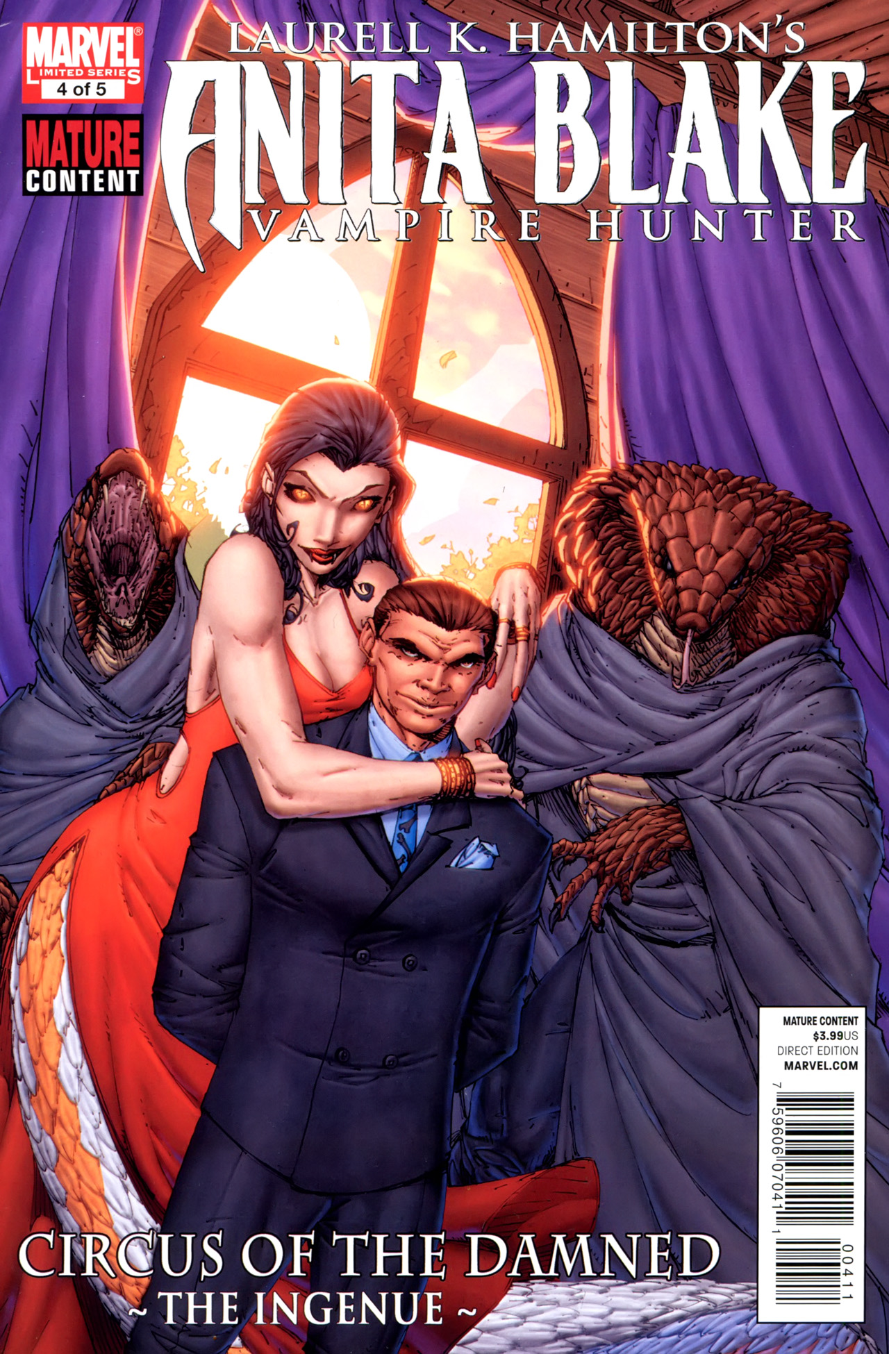 Read online Anita Blake, Vampire Hunter: Circus of the Damned - The Ingenue comic -  Issue #4 - 1