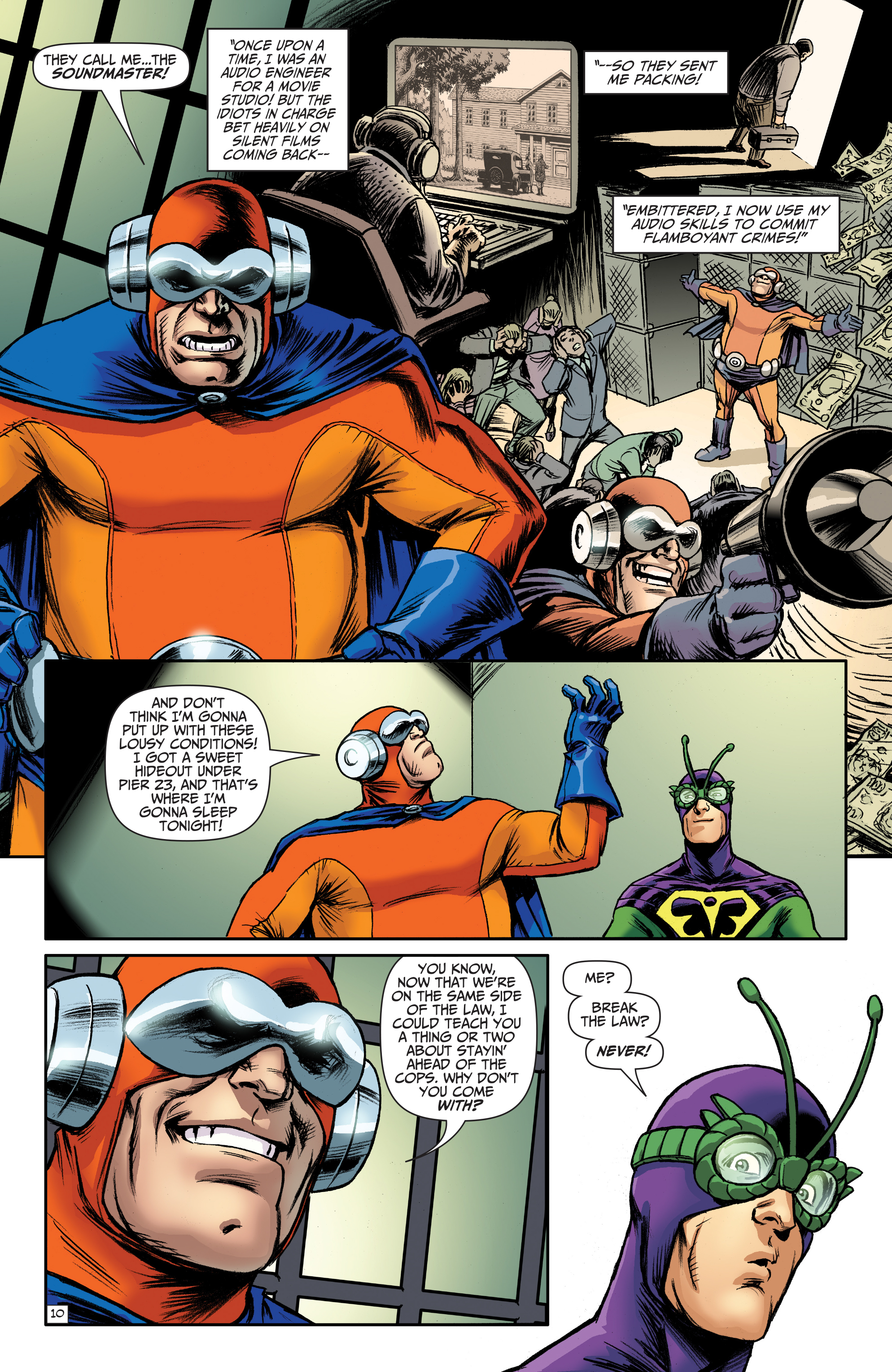 Read online Dragonfly & Dragonflyman comic -  Issue # Full - 12