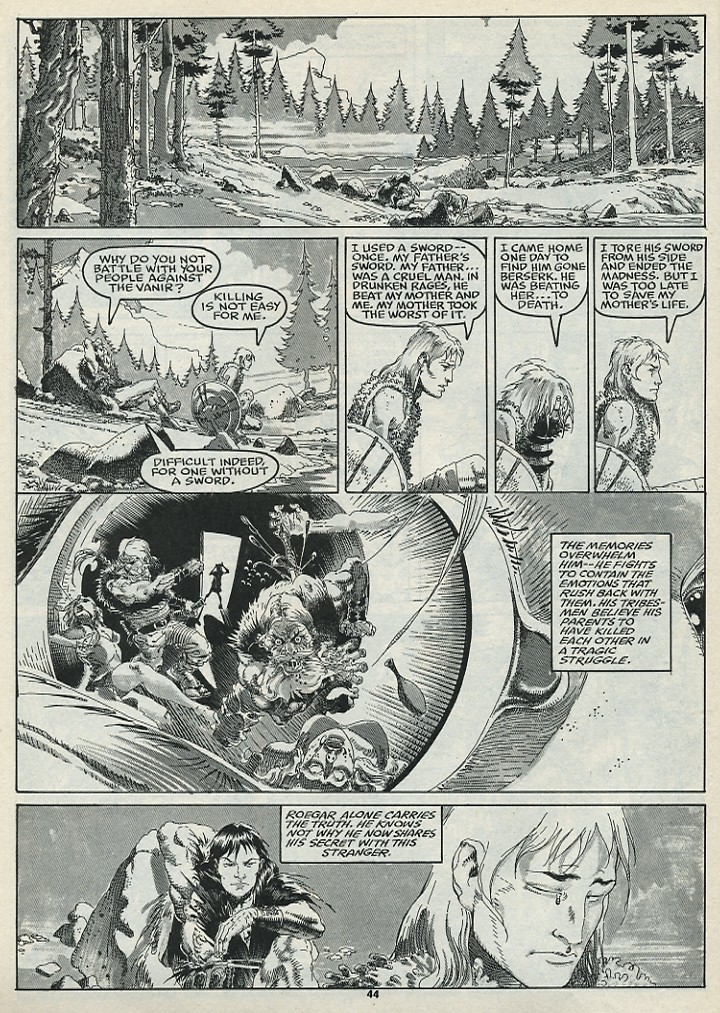 Read online The Savage Sword Of Conan comic -  Issue #182 - 46