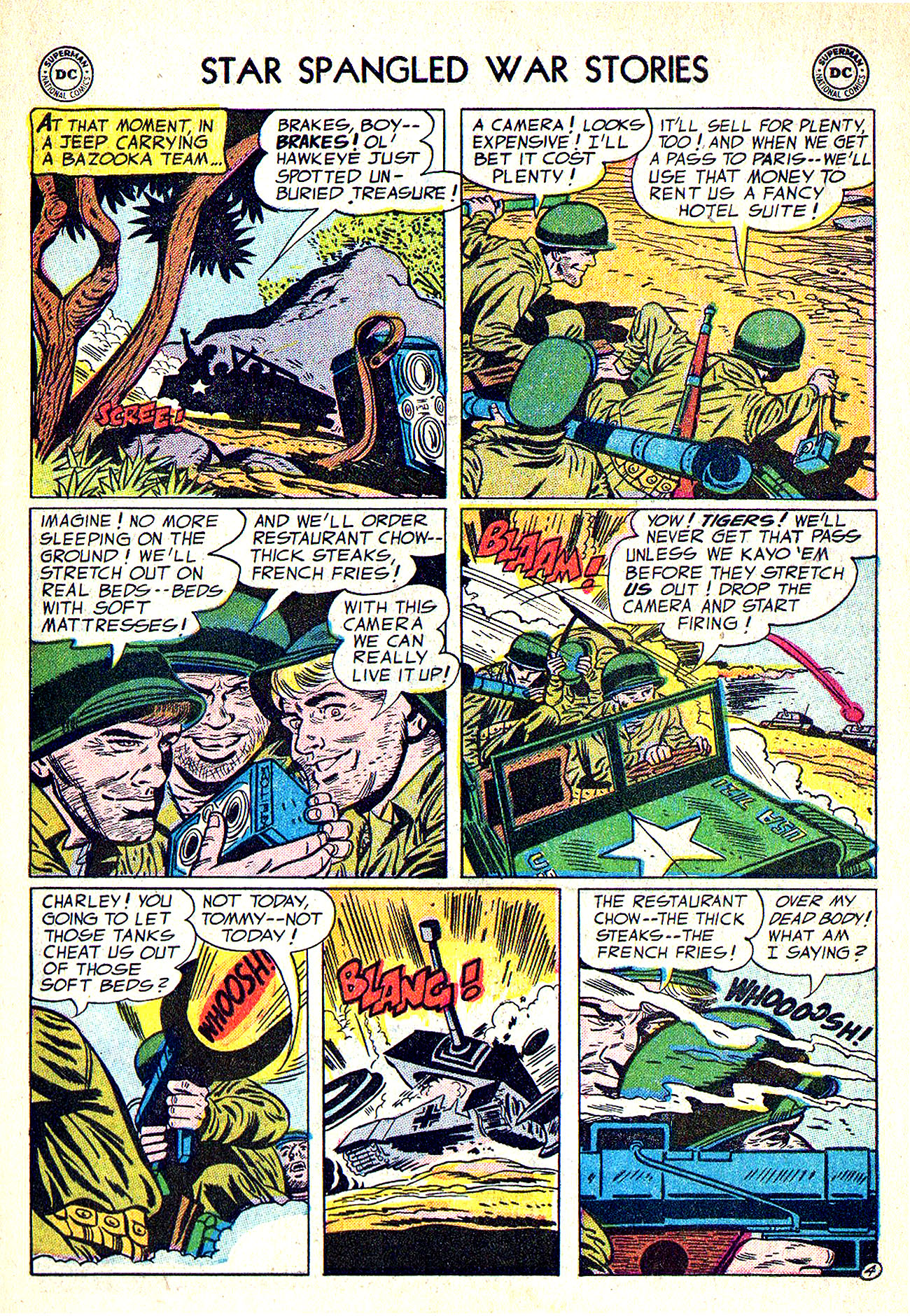 Read online Star Spangled War Stories (1952) comic -  Issue #34 - 31